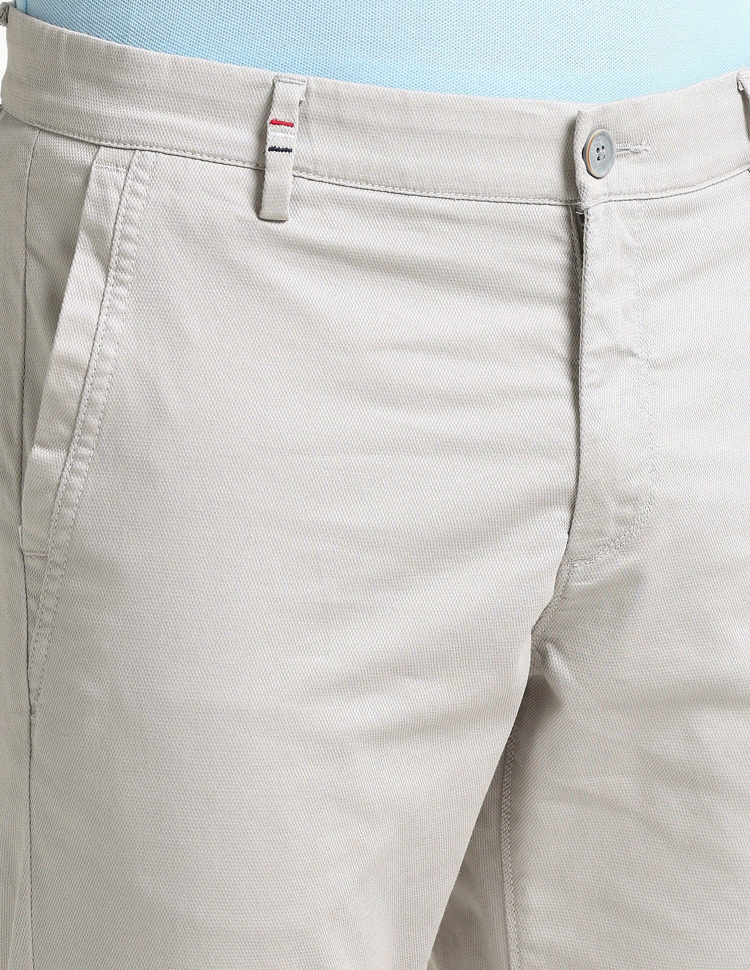 Austin Fit Solid Trousers Light-Grey - U.S. POLO ASSN. | Large