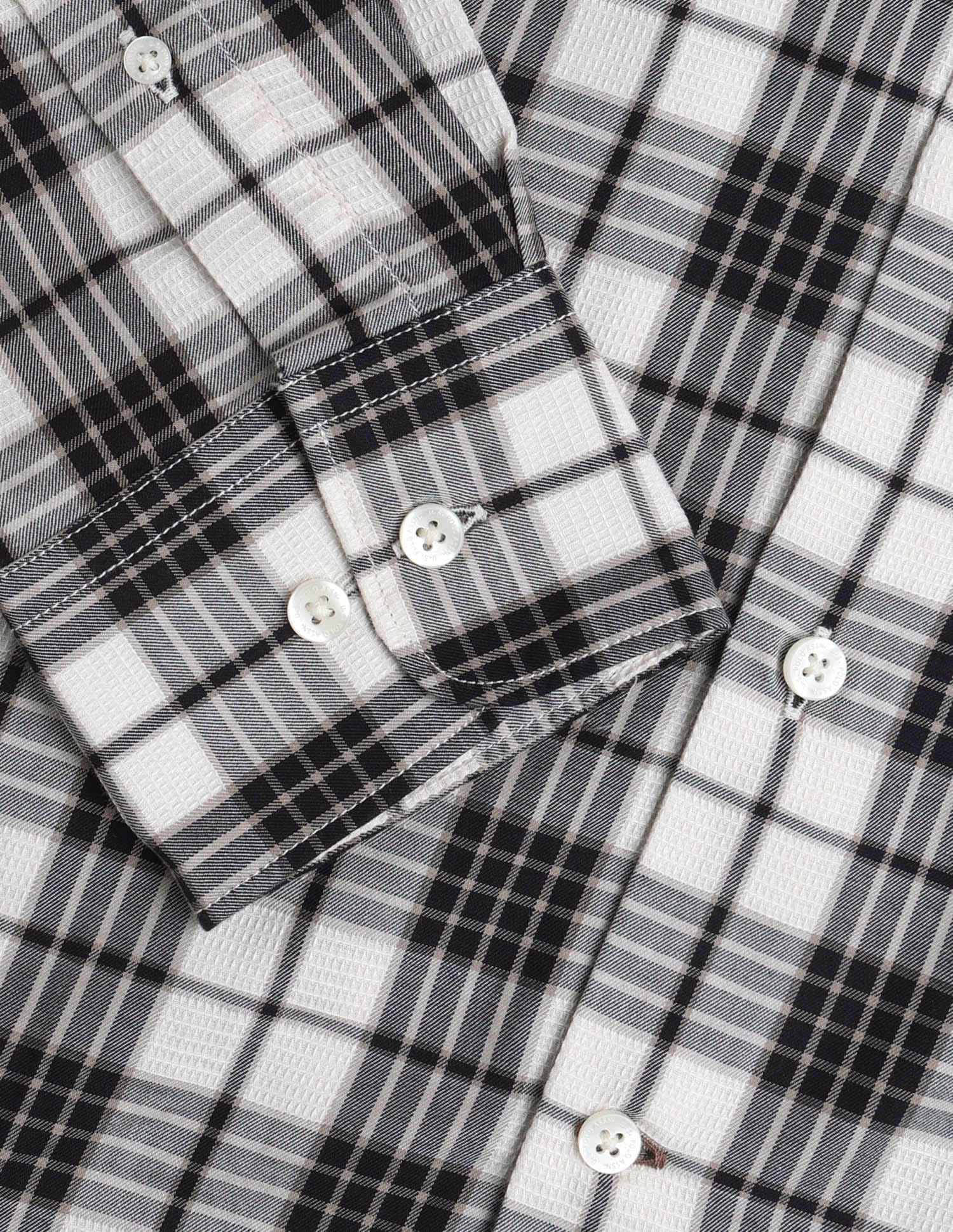 Twill Plaid Checked Shirt Blue - U.S. Polo Assn. India | Large