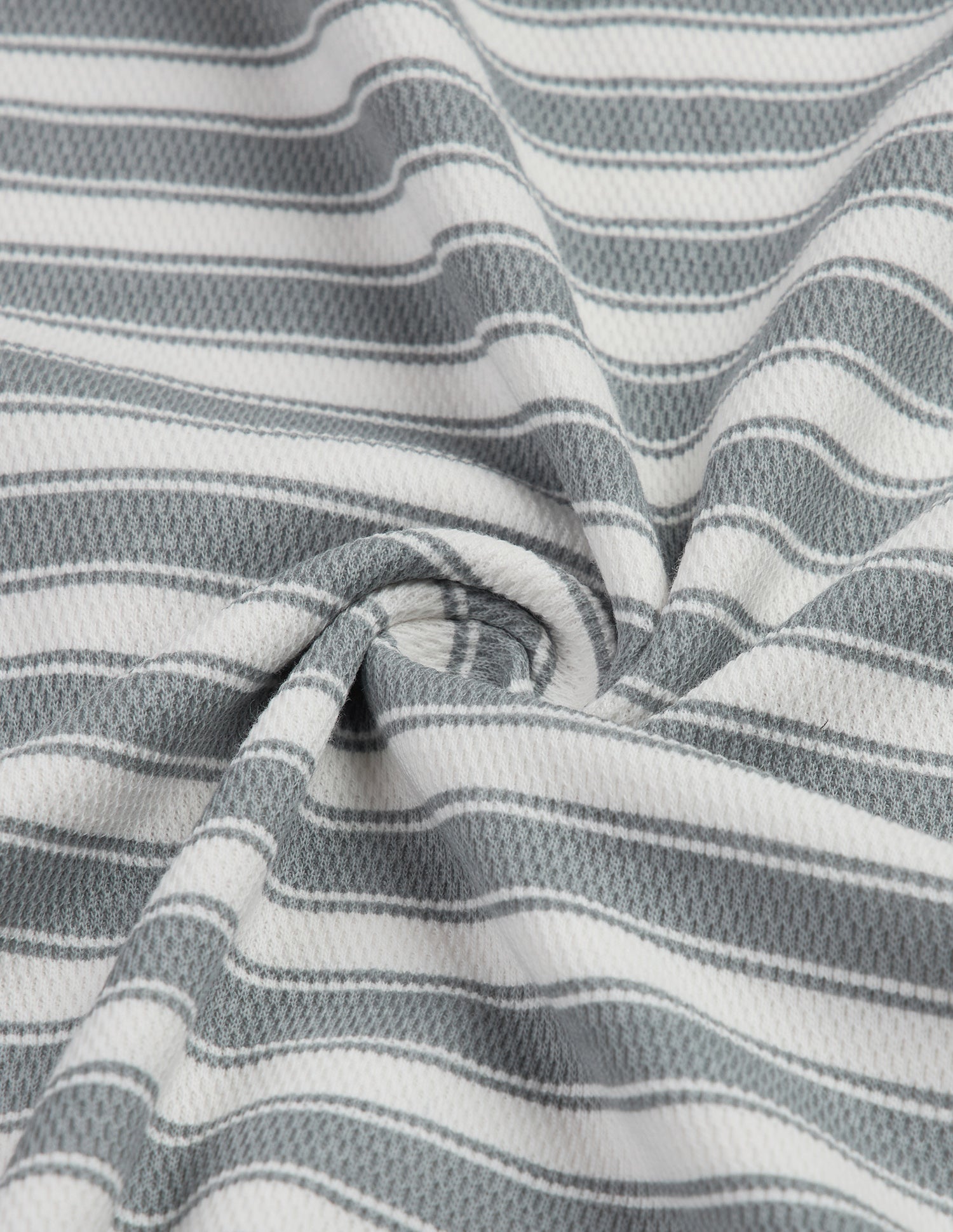 Relaxed Fit Horizontal Striped T-Shirt Grey - U.S. Polo Assn. India | Large