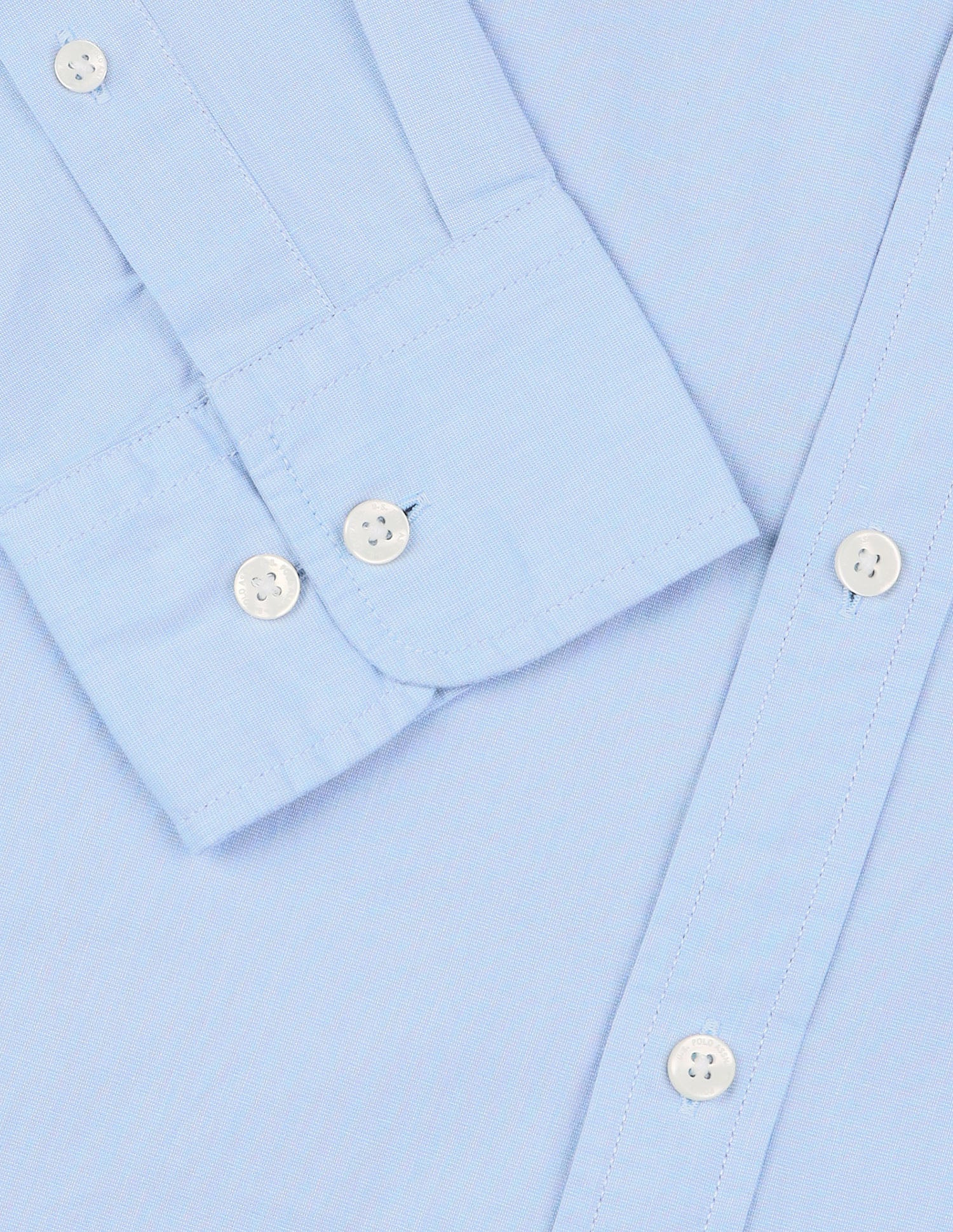 Solid Tailored Fit Shirt Light Blue - U.S. Polo Assn. India | Large