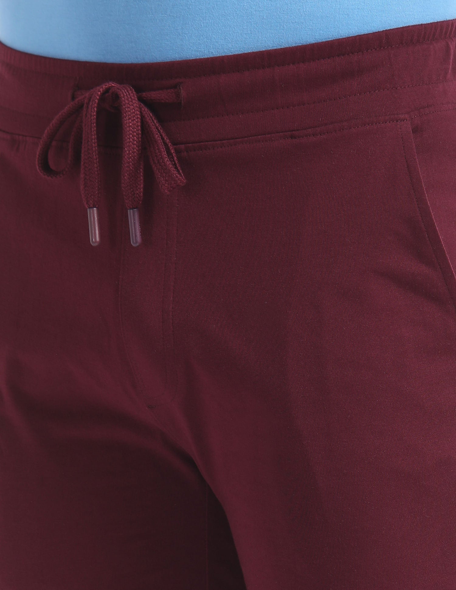 Relaxed Fit Logo IYBF Lounge Shorts - Pack Of 1 Maroon - U.S. POLO ASSN. | Large