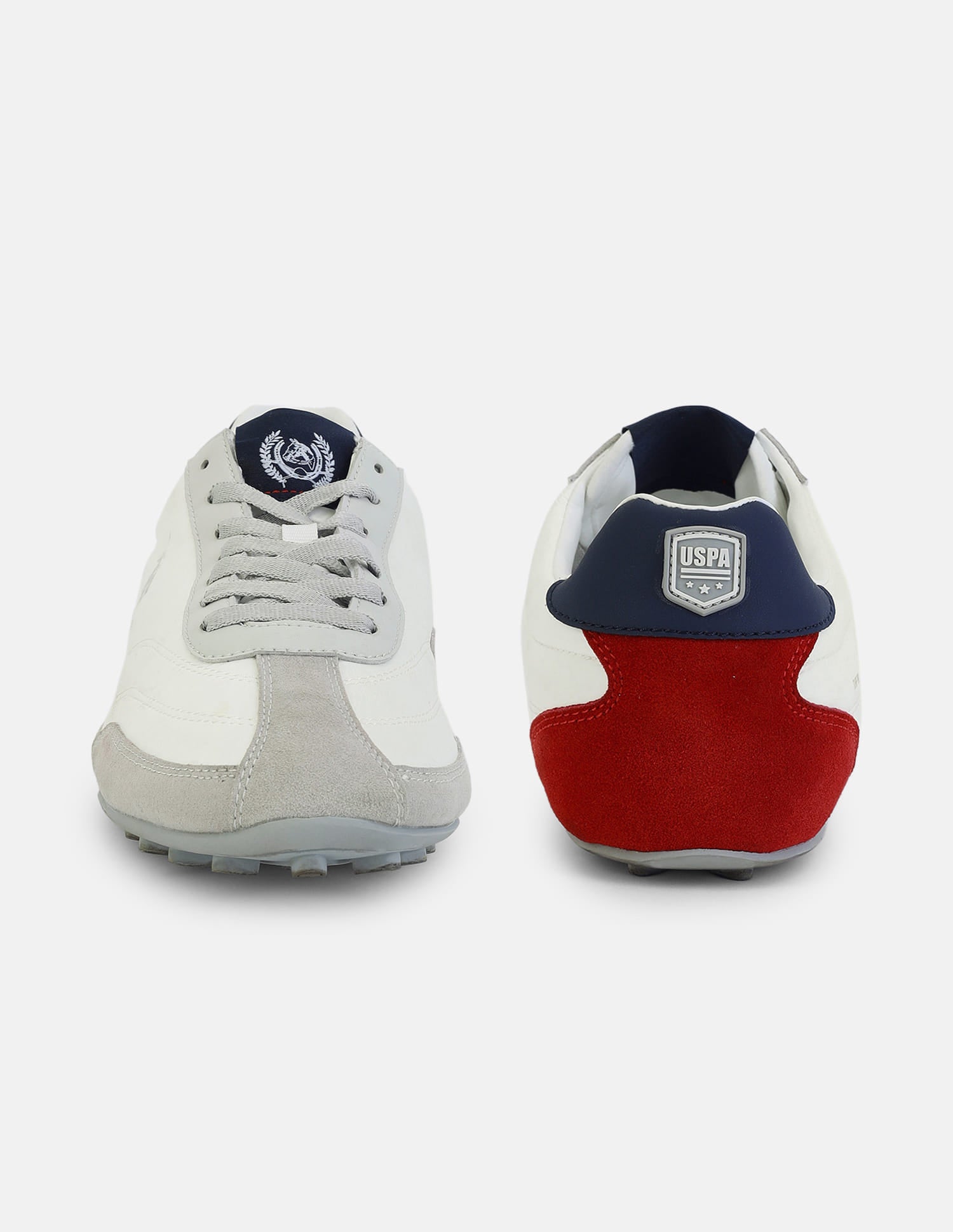 Colour Blocked Turf Pro Sneakers White - U.S. Polo Assn. India | Large