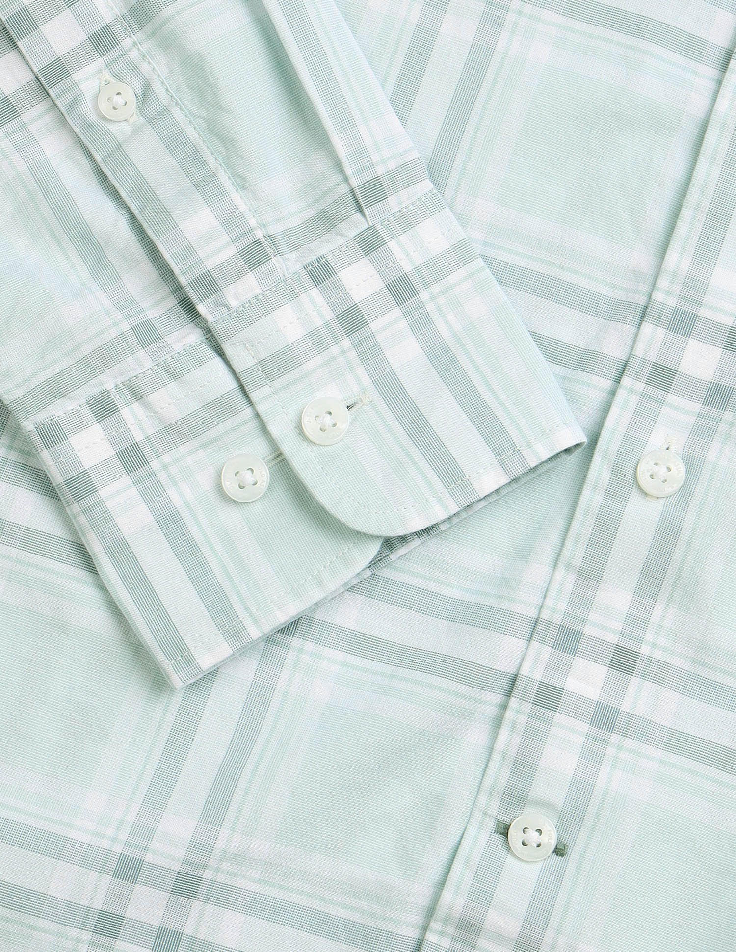 Tartan Checked Regular Fit Shirt Green - U.S. Polo Assn. India | Large