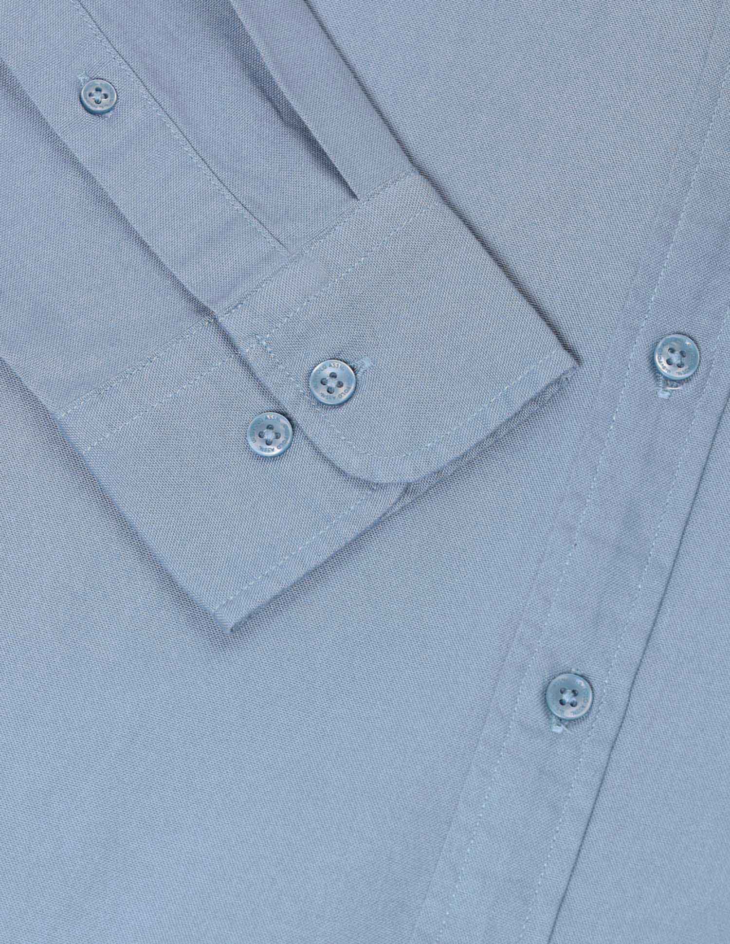 Solid Oxford Shirt Medium Blue - U.S. POLO ASSN. | Large