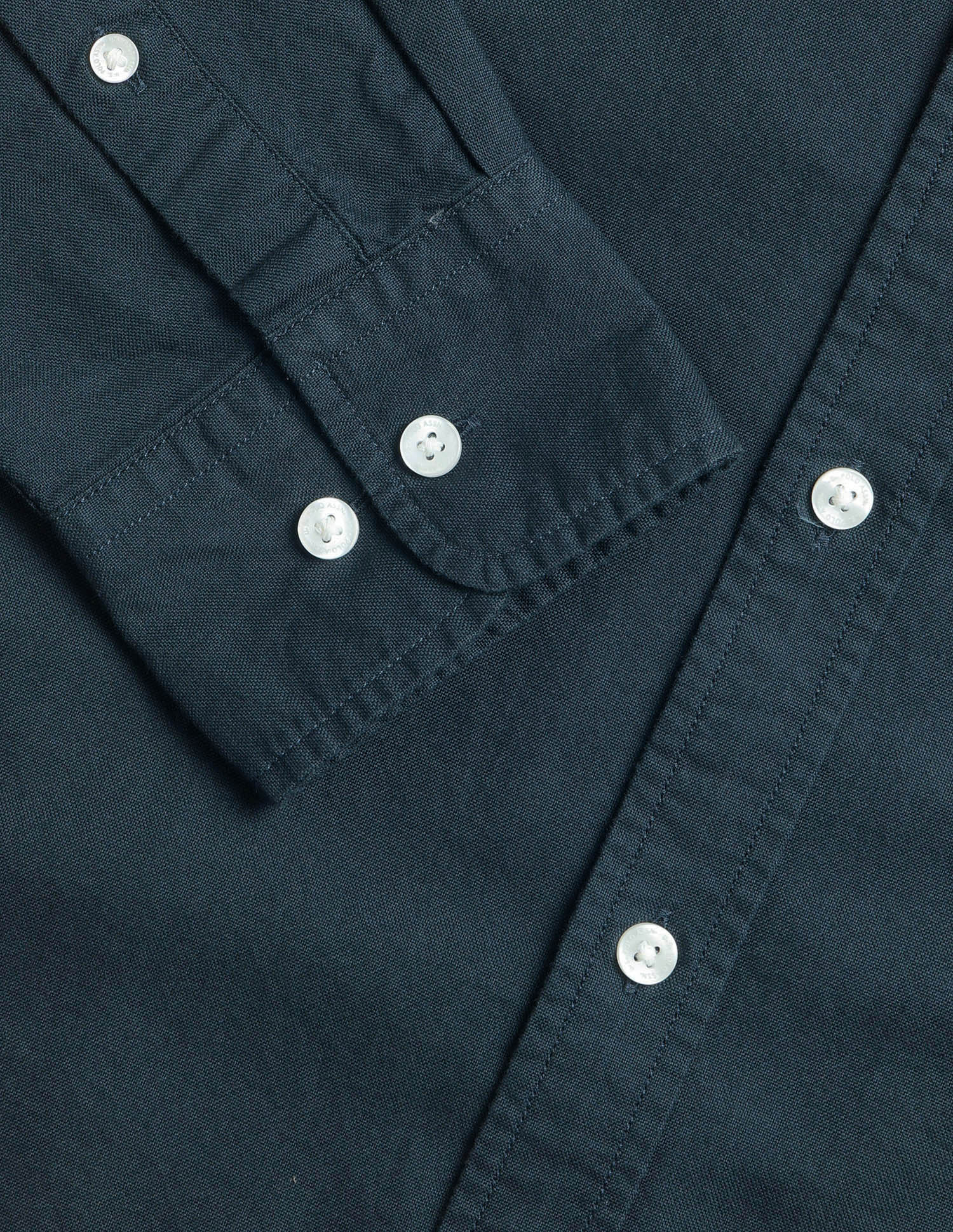 Tailored Fit Oxford Button Down Shirt Teal - U.S. Polo Assn. India | Large