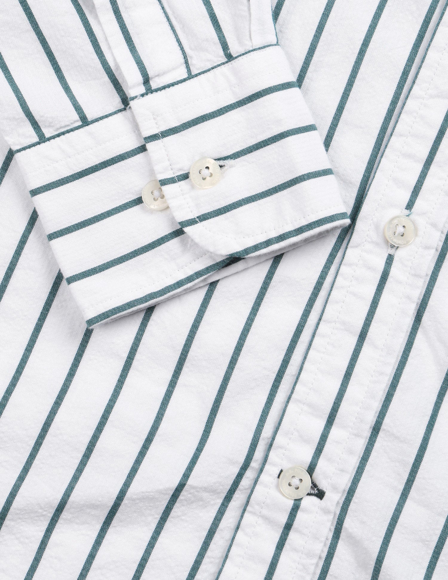 Vertical Striped Tailored Fit Shirt White - U.S. Polo Assn. India | Large