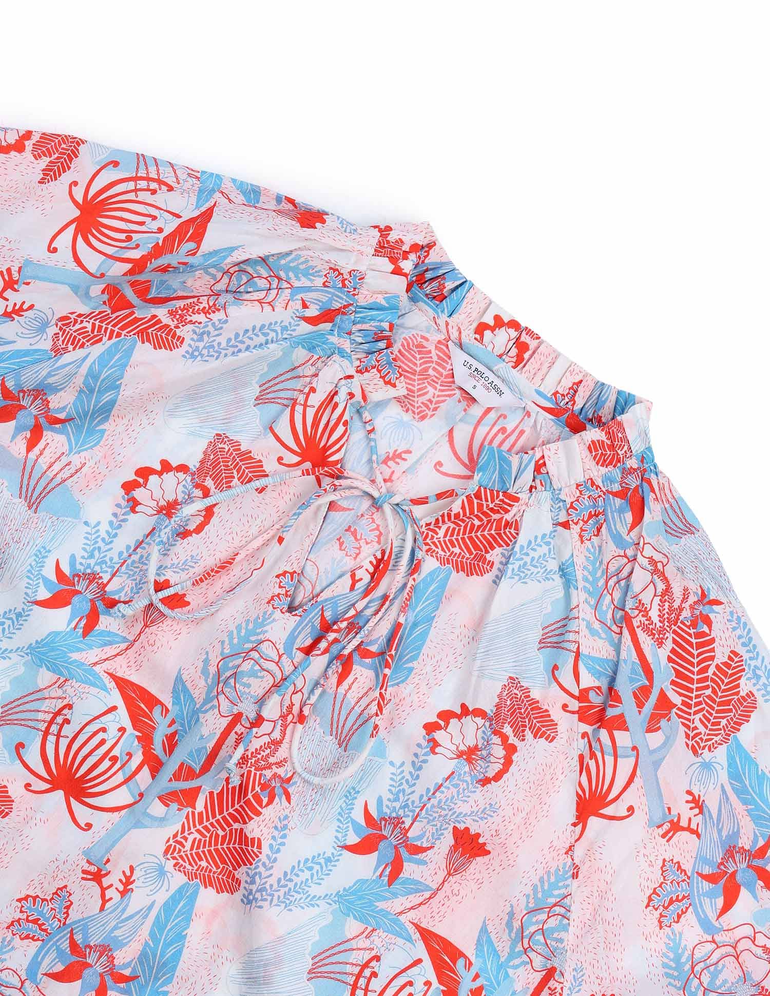 Floral Printed Top Multi-colour - U.S. Polo Assn. India | Large