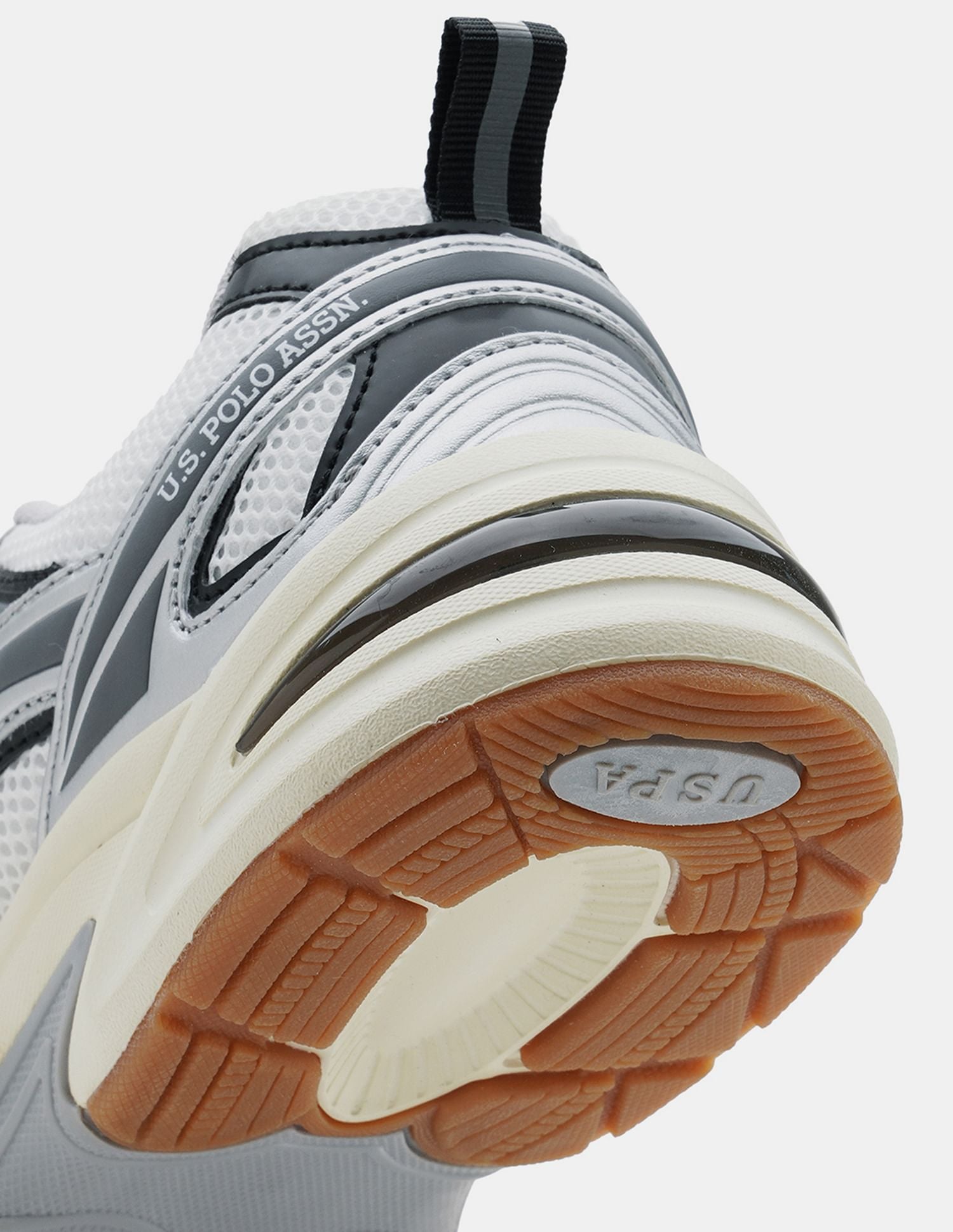 Men Santiago Colour Blocked Sneakers Off White - U.S. POLO ASSN. | Large