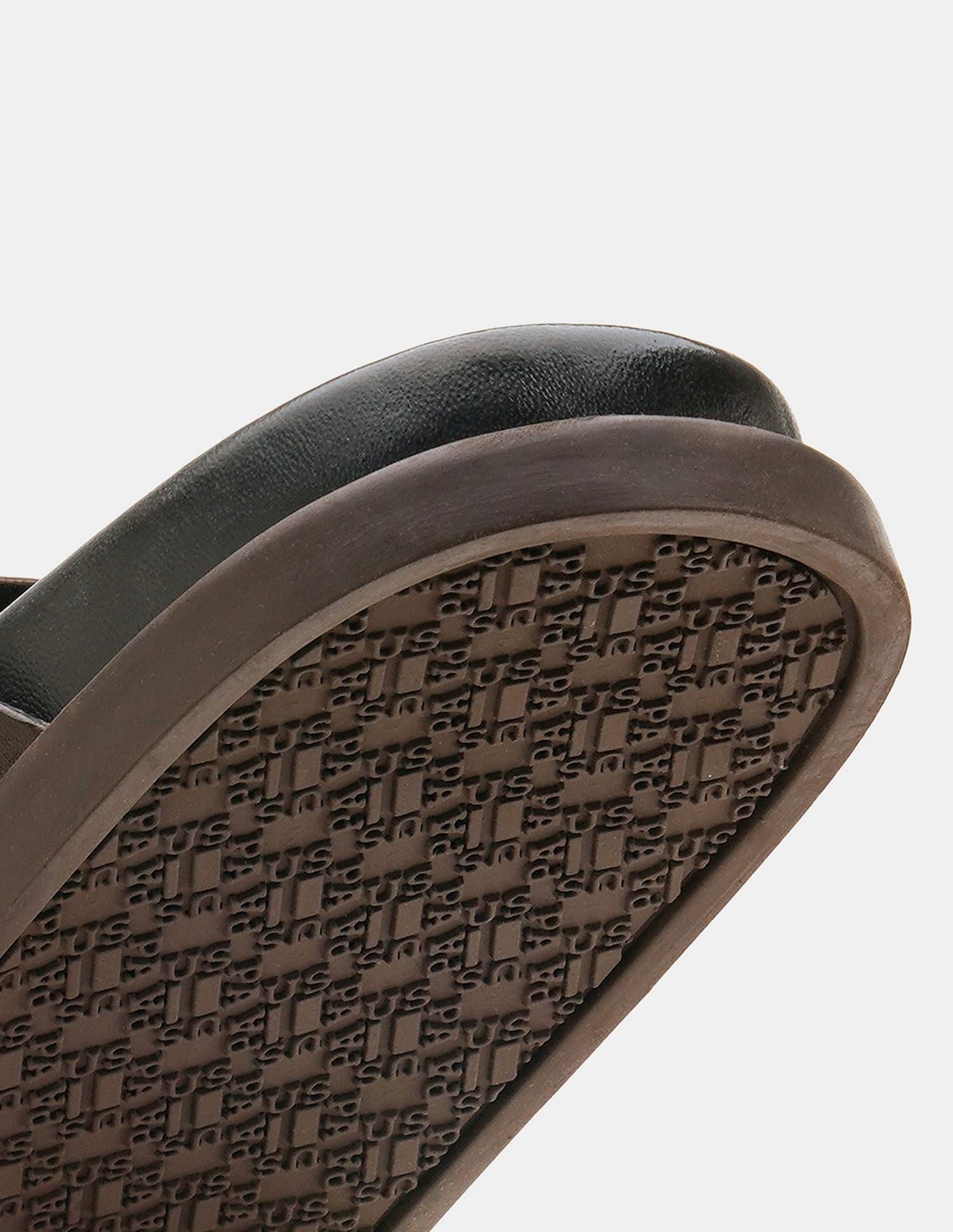 Men Buckle Strap Koke Sandals Brown - U.S. POLO ASSN. | Large