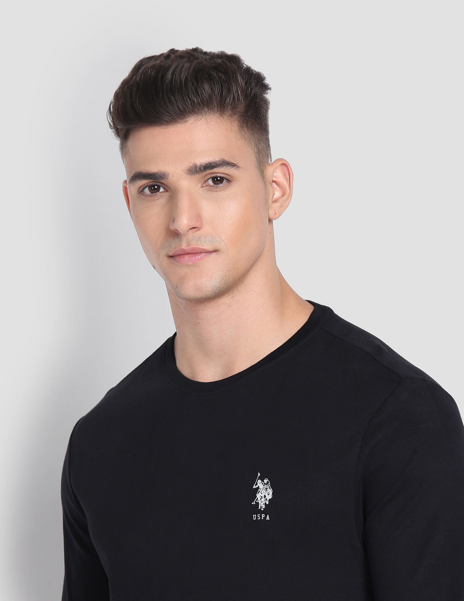 Long Sleeve LE006 Lounge T-Shirt - Pack Of 1 Black - U.S. POLO ASSN. | Large