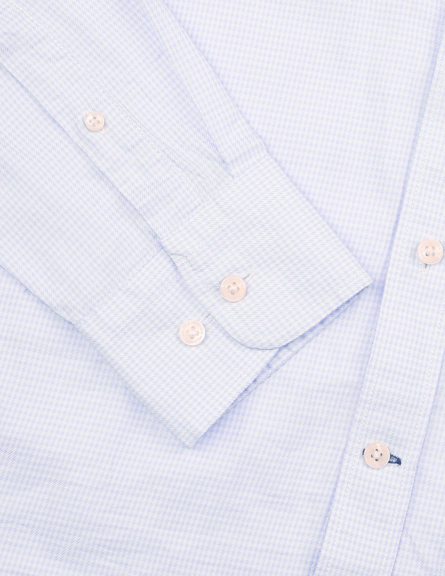 Twill Tailored Fit Button-Down Collar Shirt Light Blue - U.S. Polo Assn. India | Large
