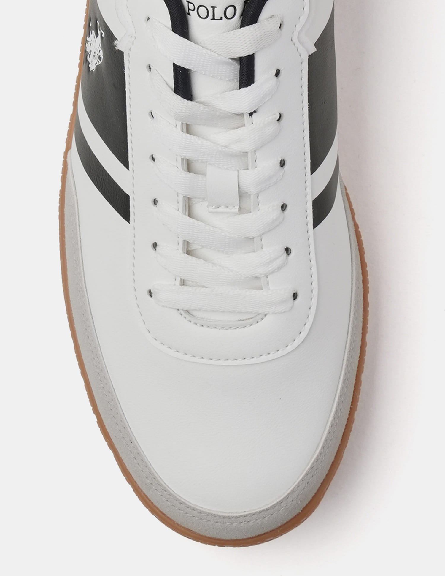 Men Hilton 2.0 Colourblocked Sneakers White - U.S. Polo Assn. India | Large