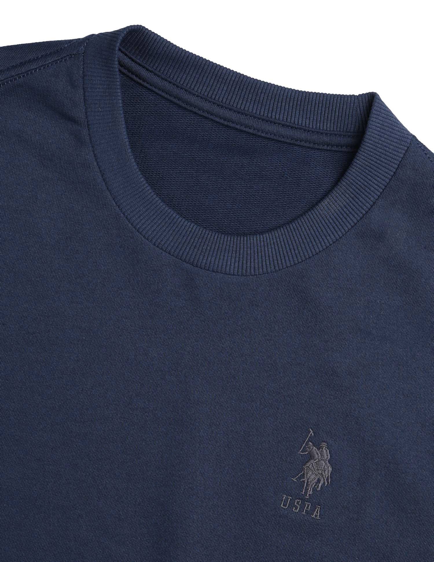 Comfort Fit Solid OEE14 Lounge T-Shirt - Pack Of 1 Navy - U.S. POLO ASSN. | Large