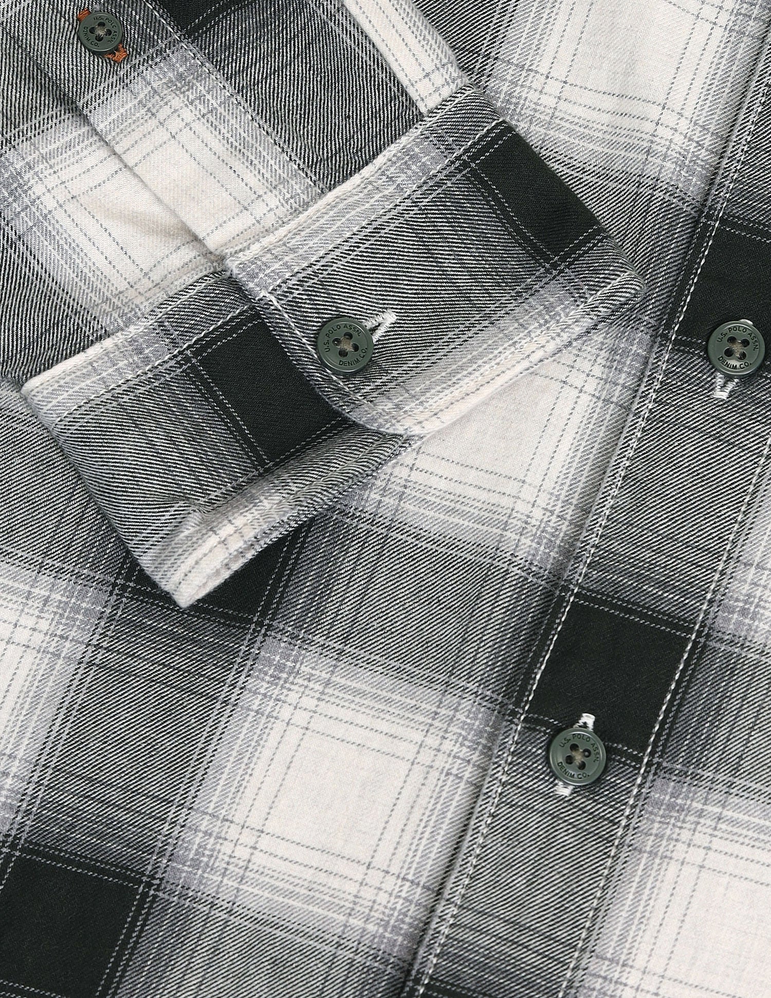 Tartan Check Regular Fit Shirt Olive - U.S. Polo Assn. India | Large