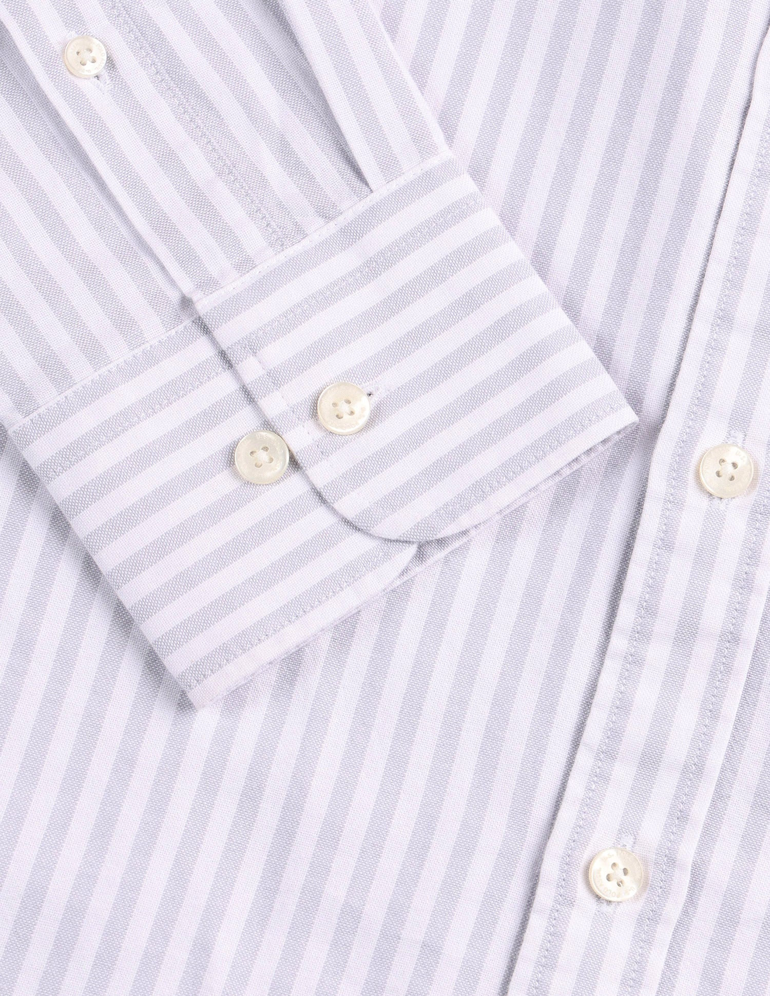 Vertical Striped Button Down Shirt Grey - U.S. POLO ASSN. | Large