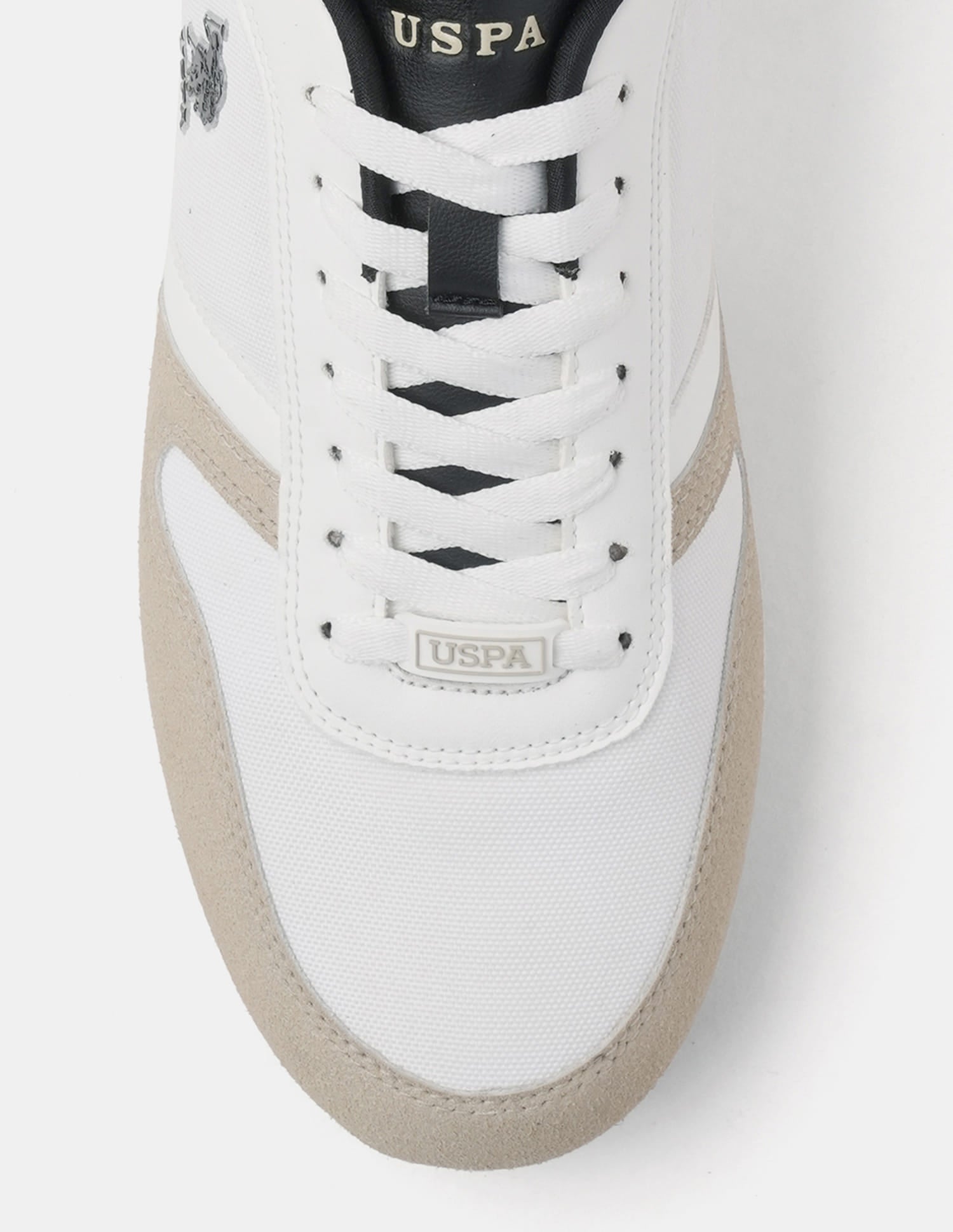 Clemt 4.0 Colourblocked Sneakers Beige - U.S. Polo Assn. India | Large