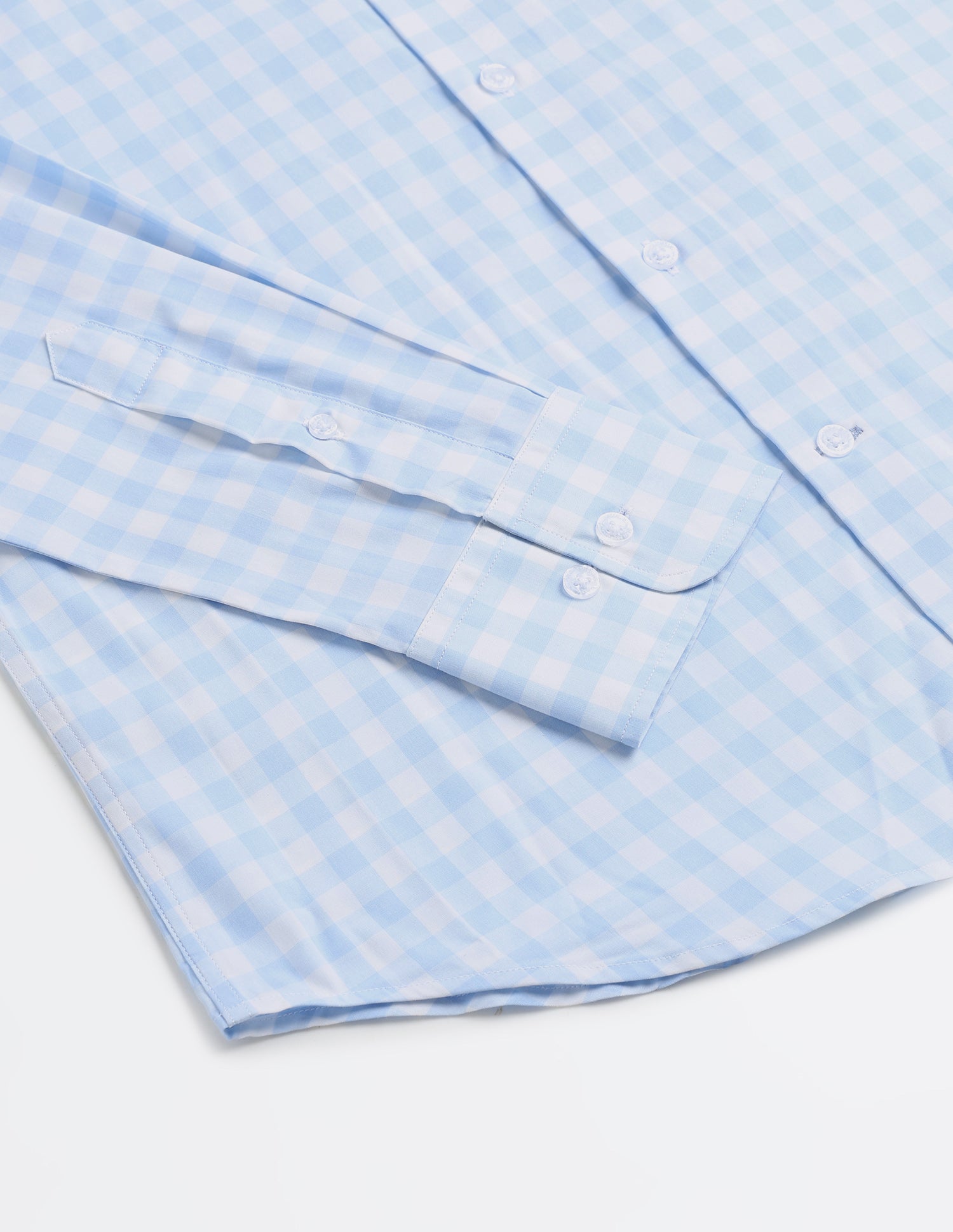 White Harbour Premium Poplin Shirt Light Blue - U.S. Polo Assn. India | Large