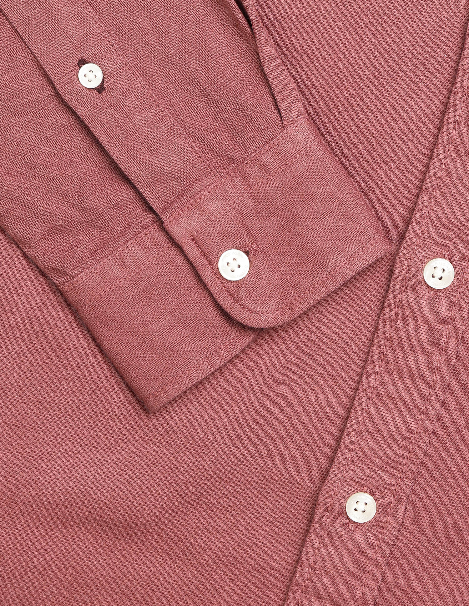 Solid Regular Fit Shirt Rust - U.S. Polo Assn. India | Large