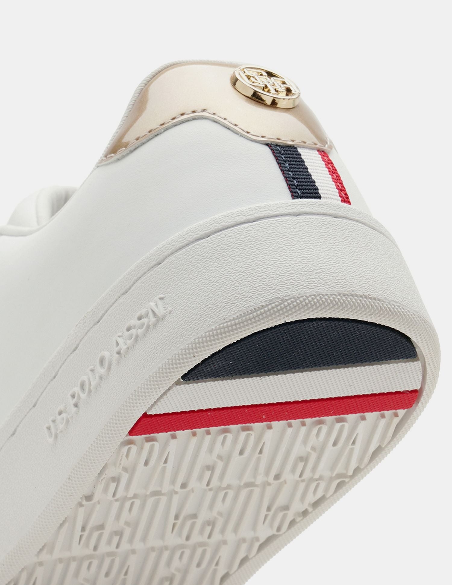 Women Rylee 3.0 Colour Blocked Sneakers Off White - U.S. POLO ASSN. | Large