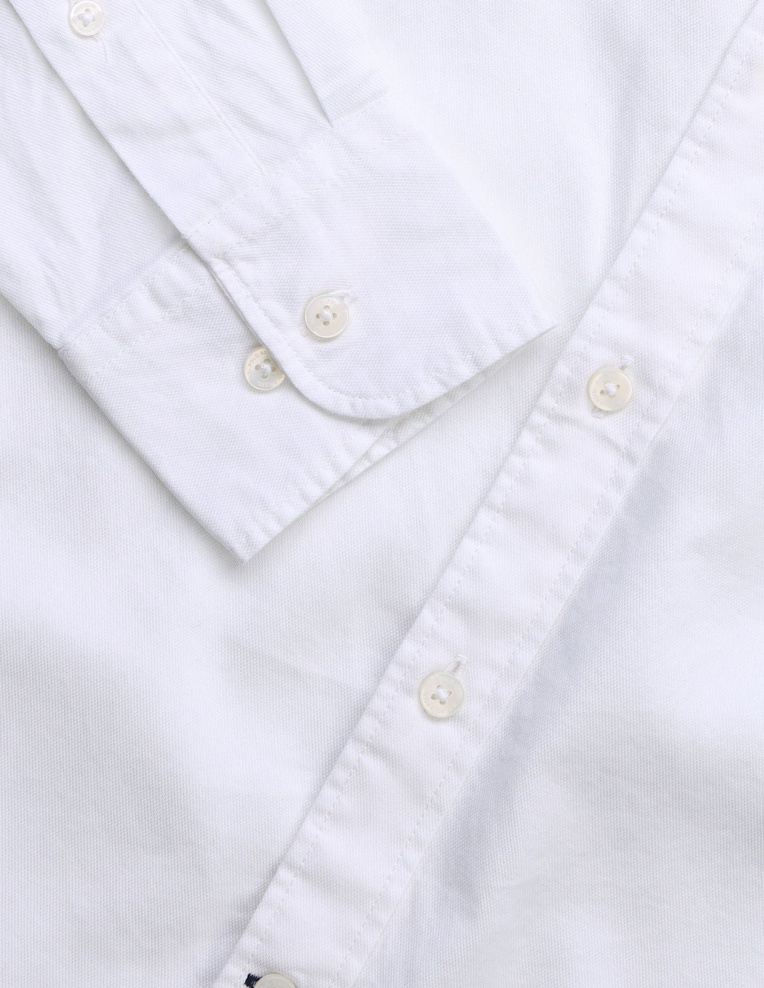 Tailored Fit Button Down Shirt White - U.S. POLO ASSN. | Large