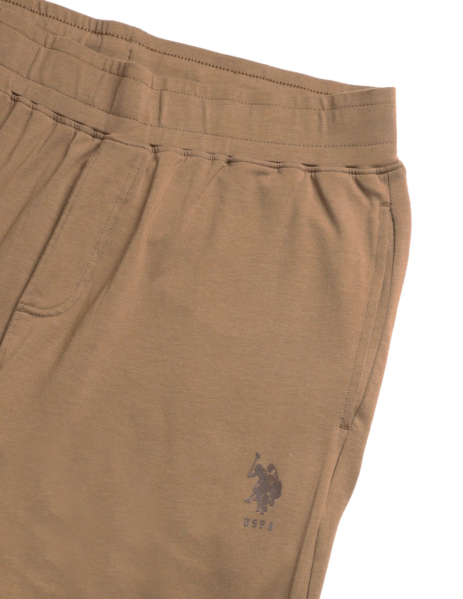 Relaxed Fit Breathable PR001-PL - Lounge Pants Pack Of 1 Malt Ball - U.S. Polo Assn. India | Large