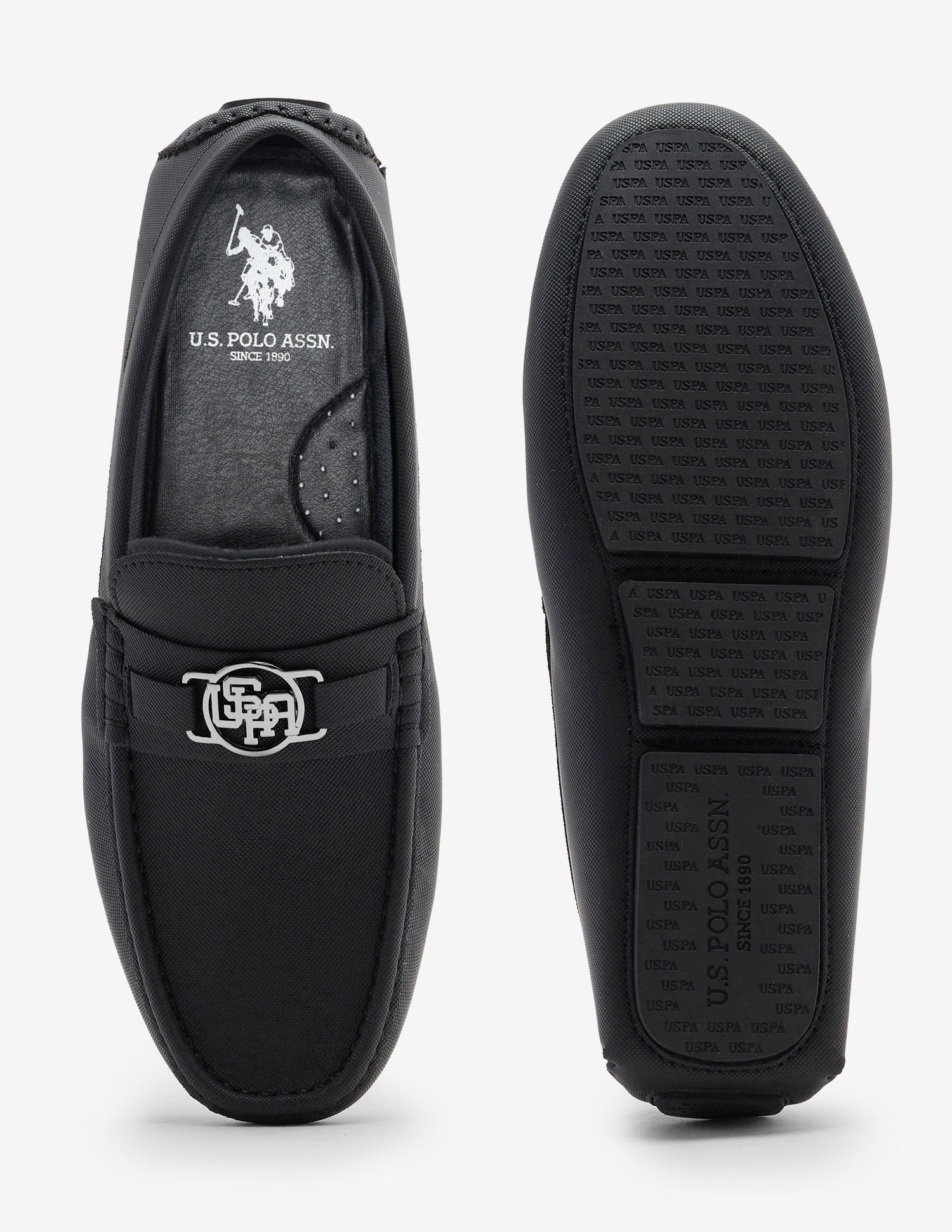 Slip-Ons Evon Loafers Black - U.S. Polo Assn. India | Large