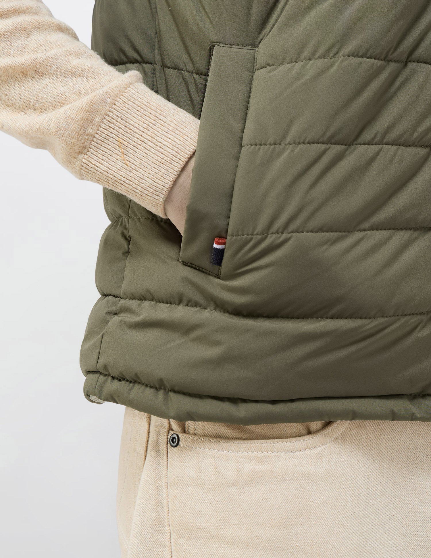 Solid Regular Fit Reversible Jacket Olive - U.S. POLO ASSN. | Large