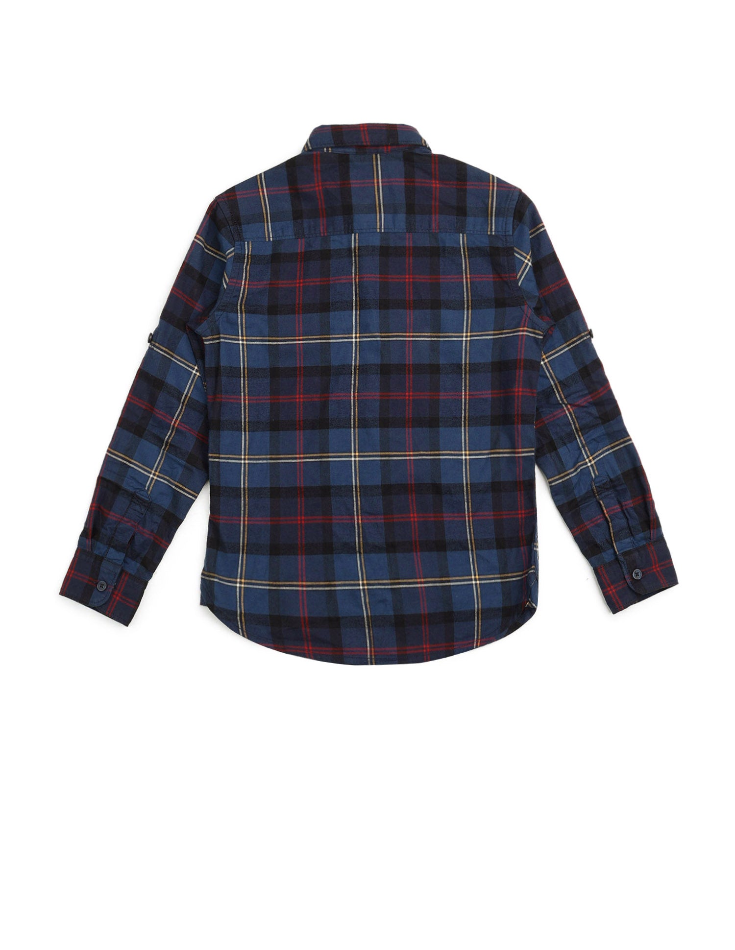 Boys All Over Printed Pure Cotton Shirt Navy - U.S. POLO ASSN. | Large