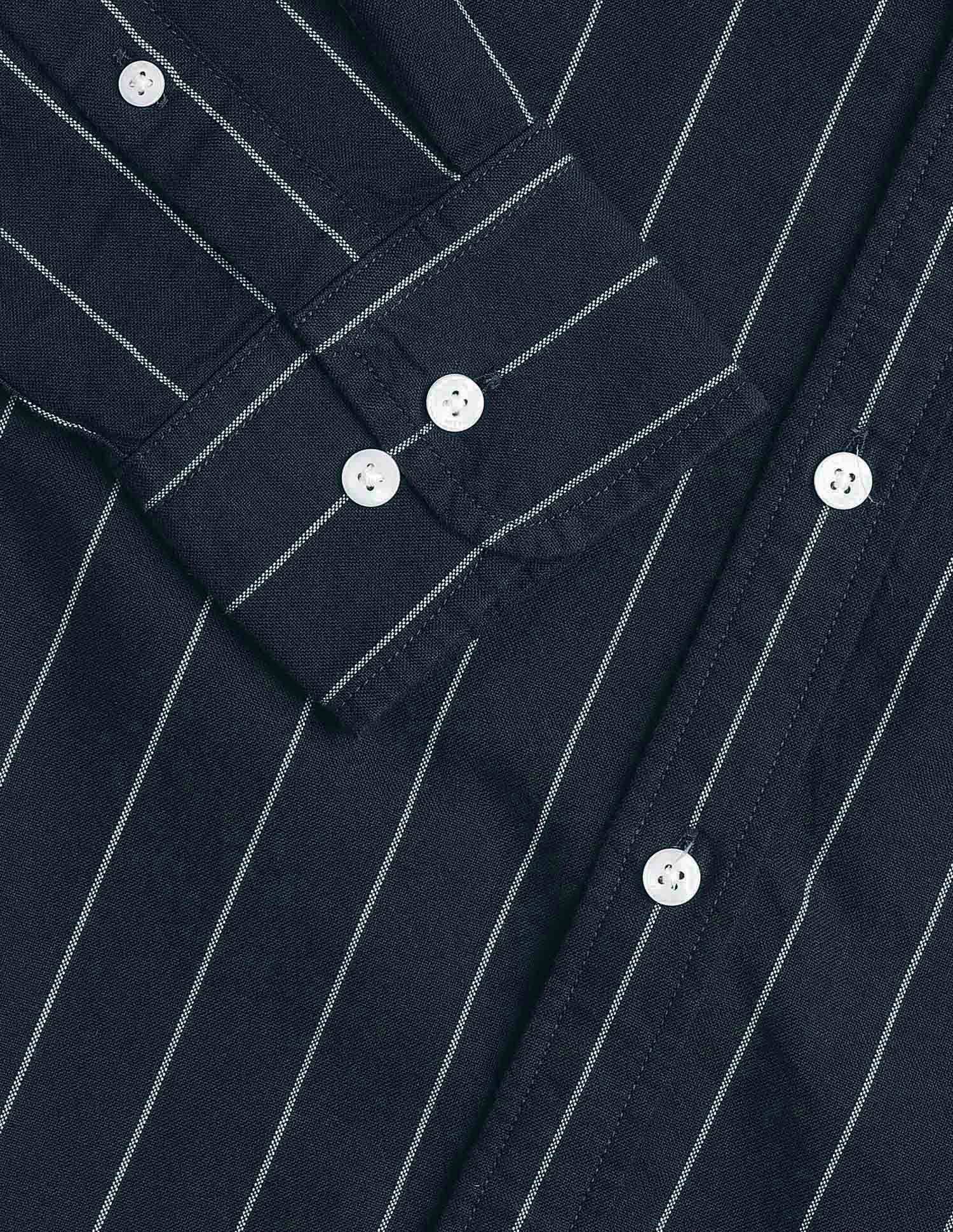 Pinstriped Oxford Shirt Navy - U.S. Polo Assn. India | Large