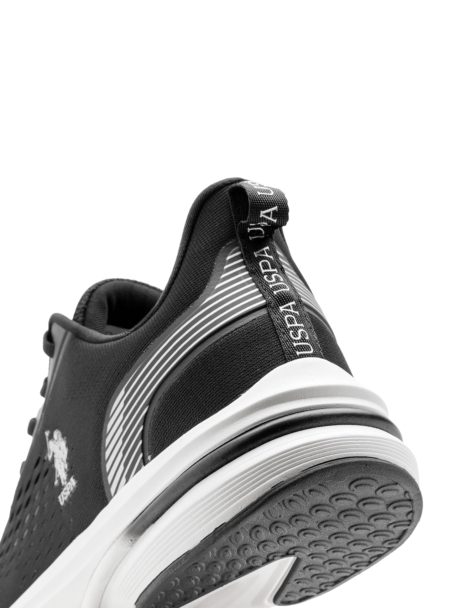 Men Wright Black Uspa Sport  Sneakers Black - U.S. POLO ASSN. | Large