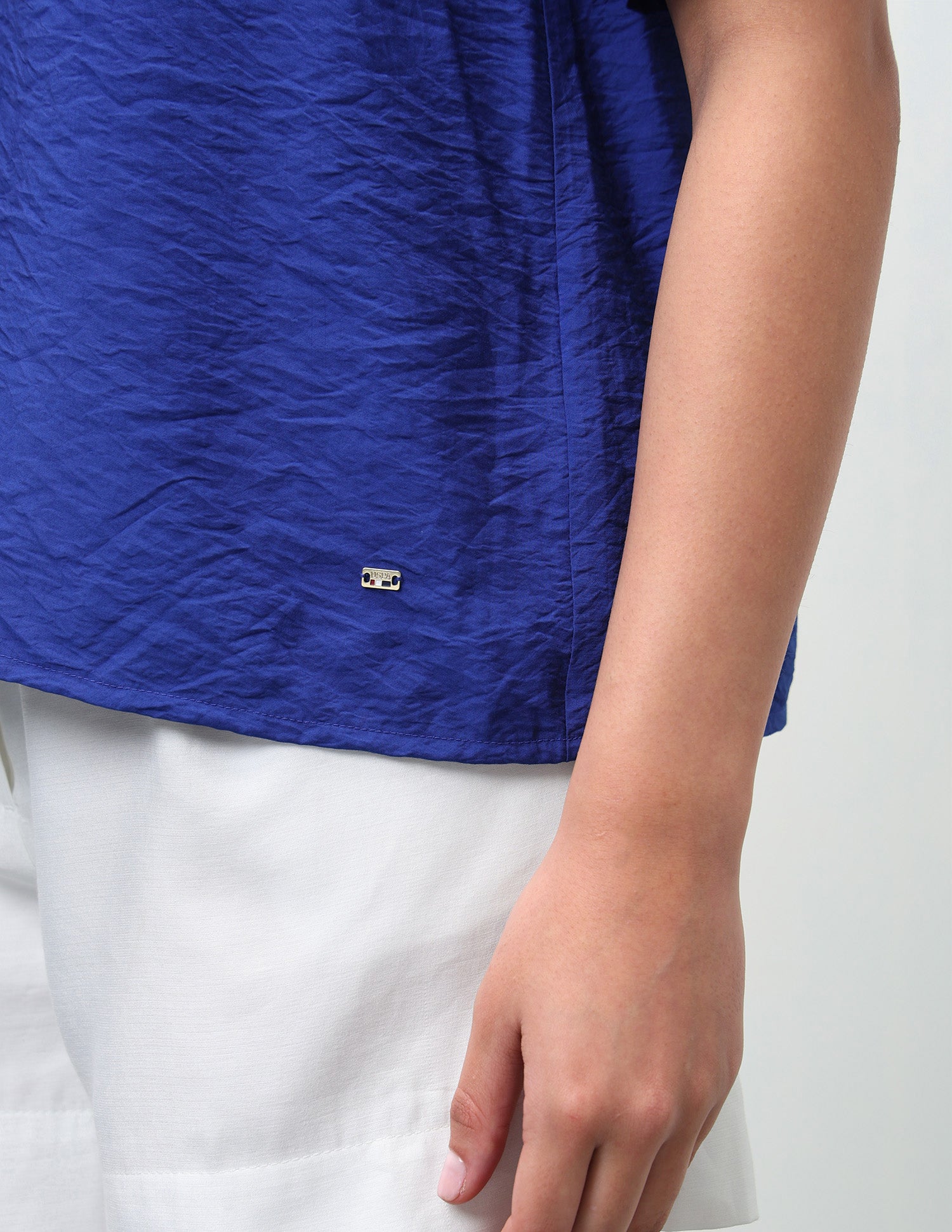 Solid Regular Fit Top Blue - U.S. Polo Assn. India | Large