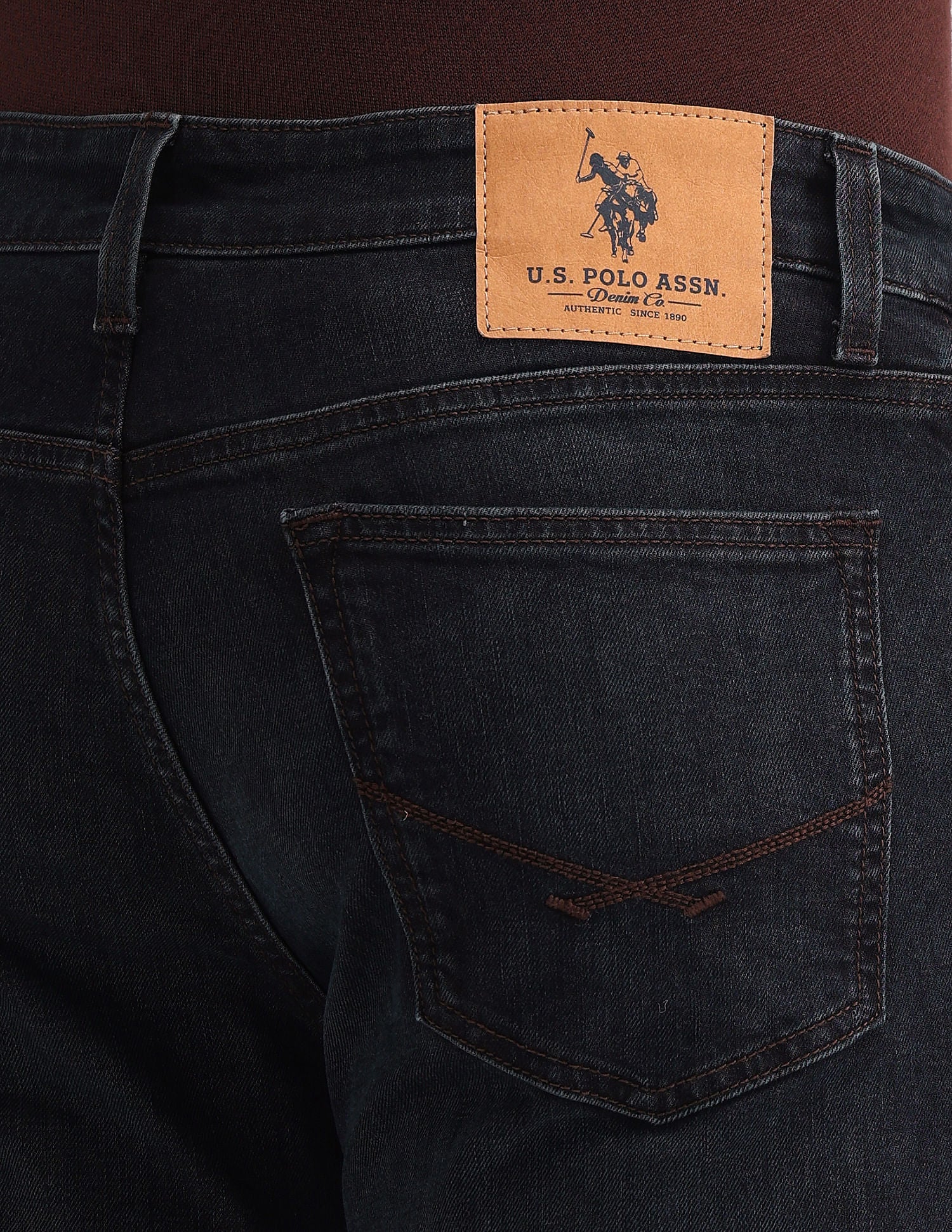 Slim Tapered Fit Jeans Dark-Blue - U.S. POLO ASSN. | Large