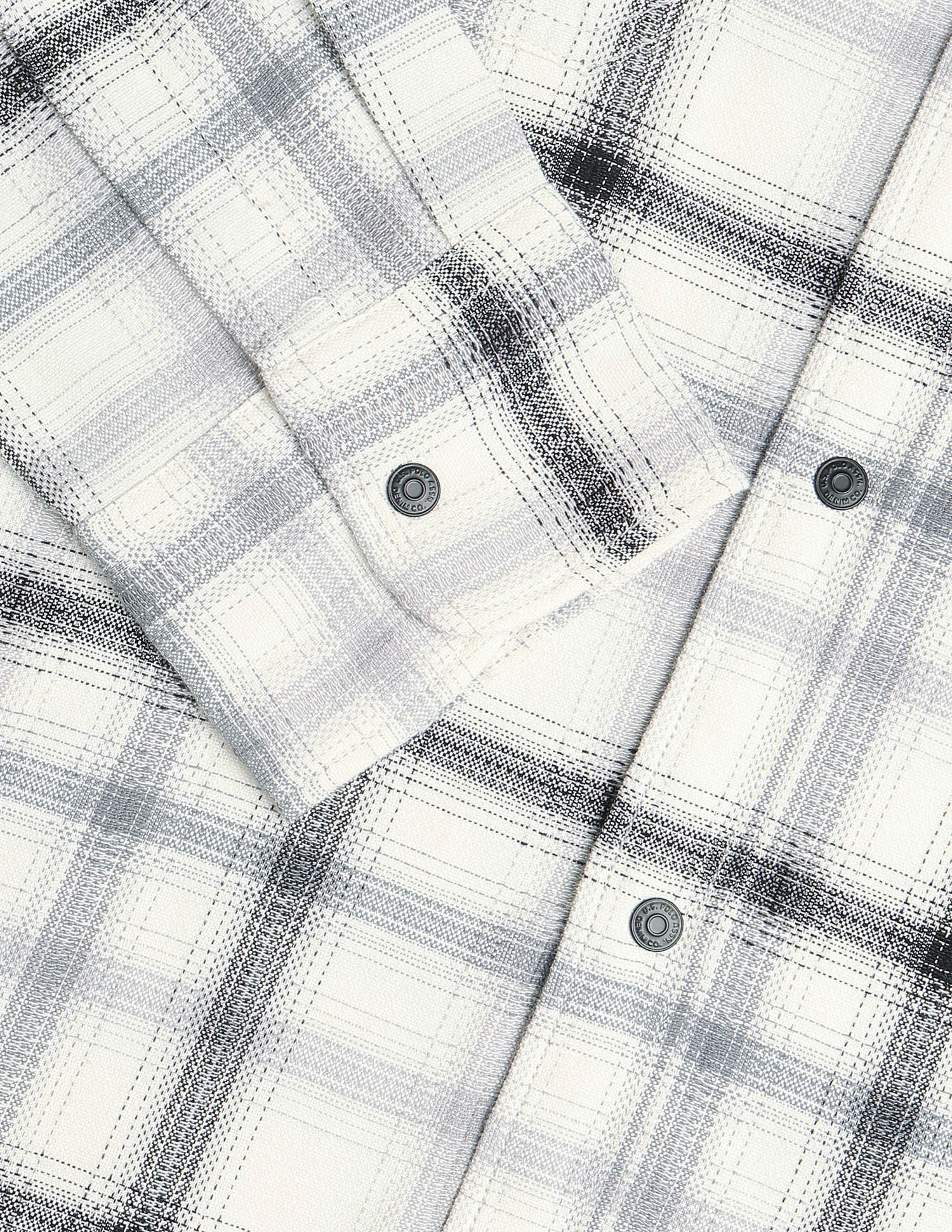 Tartan Checked Comfort Fit Shirt Off White - U.S. Polo Assn. India | Large