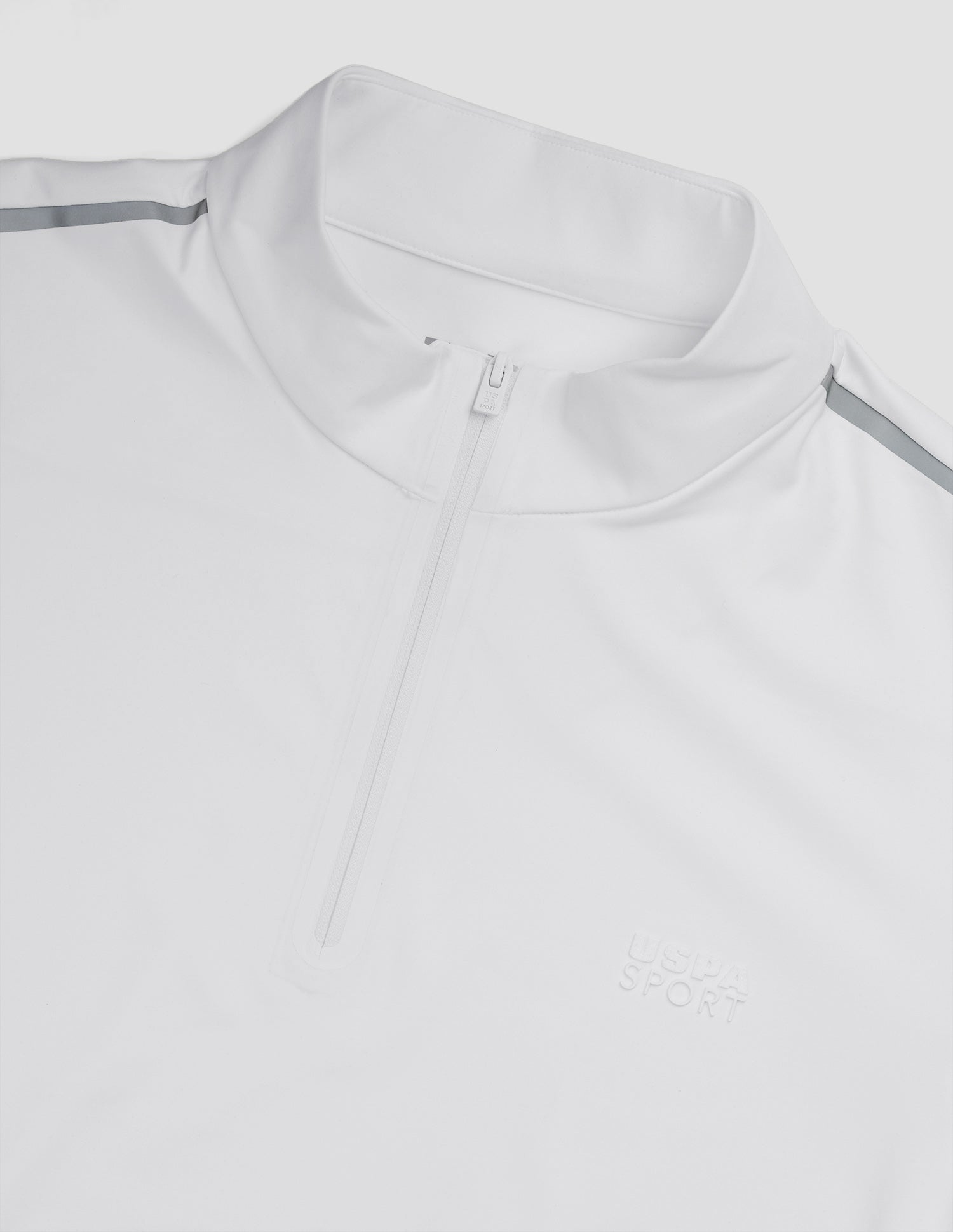 Solid Regular Fit Active T-Shirt Off White - U.S. POLO ASSN. | Large