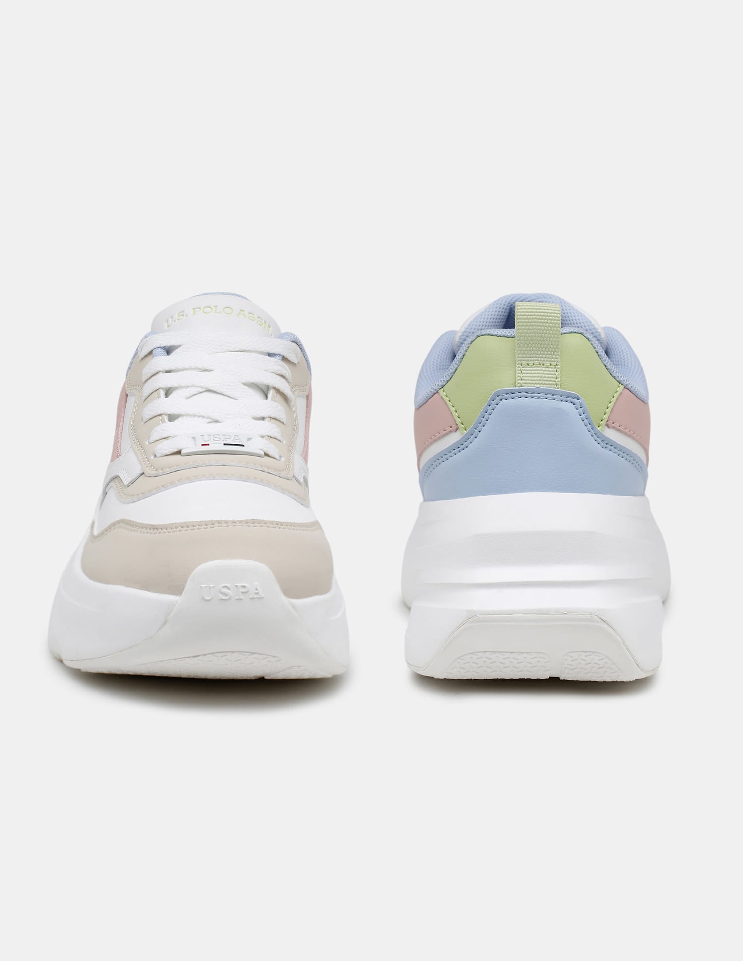 Women Colourblocked Roselle Sneakers Multi3 - U.S. Polo Assn. India | Large
