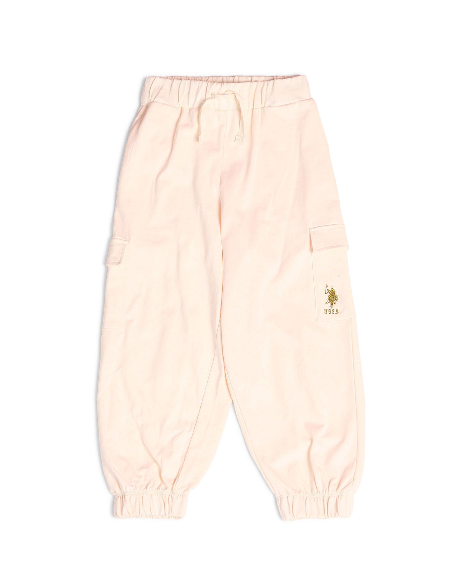 Girls Casual Two Piece Set Cream - U.S. POLO ASSN. | Large