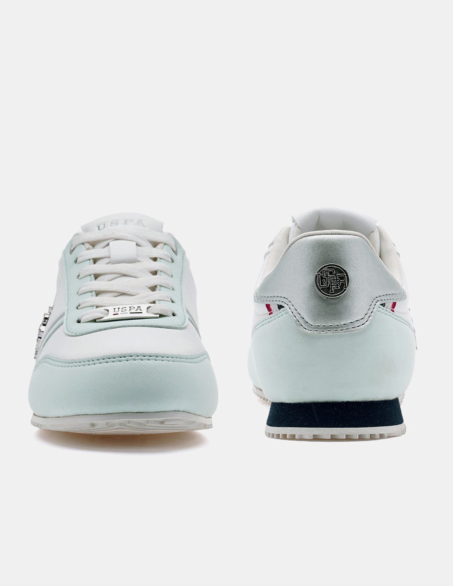 Women Sorrento 2.0 Colourblocked Sneakers Light Green - U.S. Polo Assn. India | Large