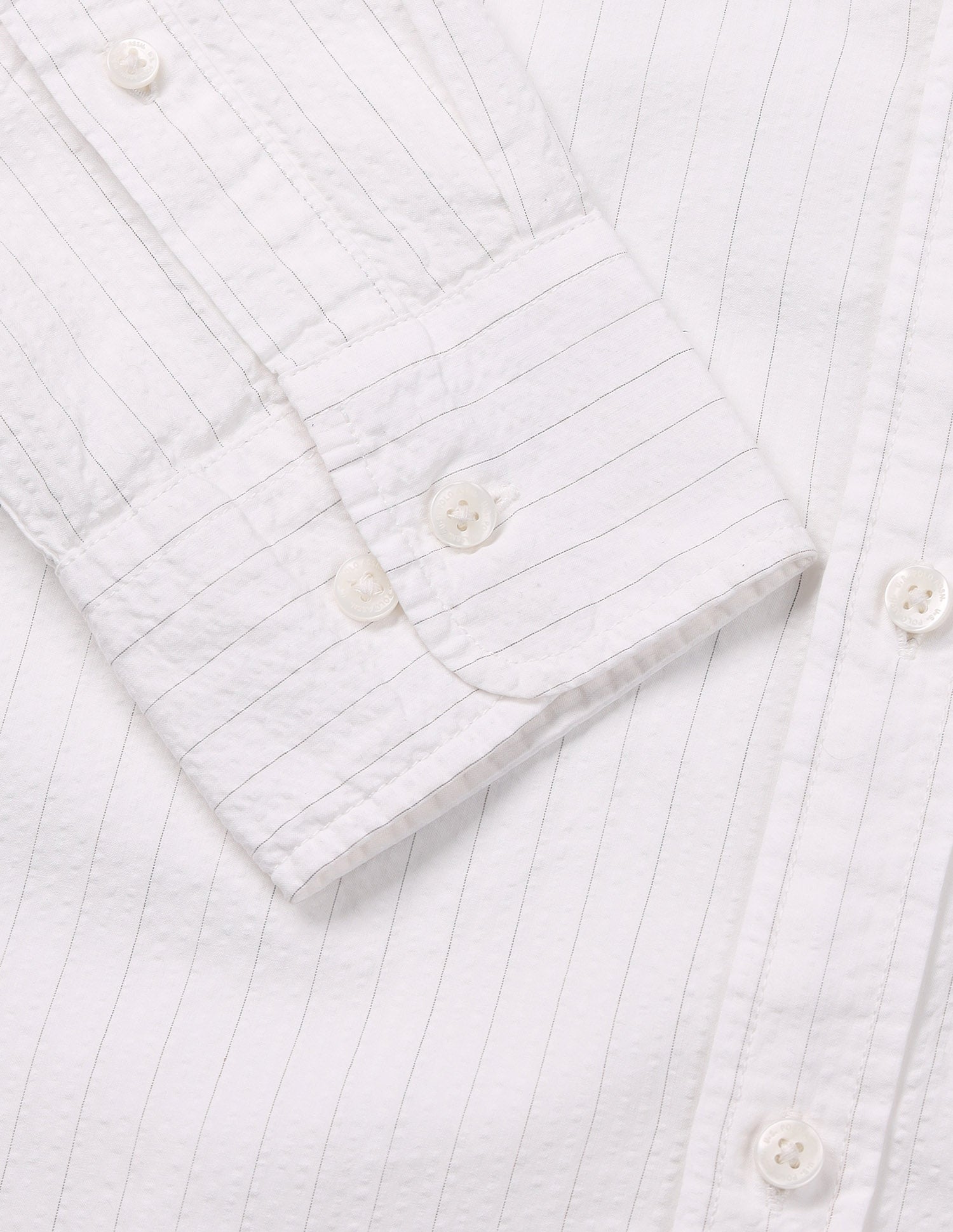 Vertical Striped Tailored Fit Shirt White - U.S. POLO ASSN. | Large