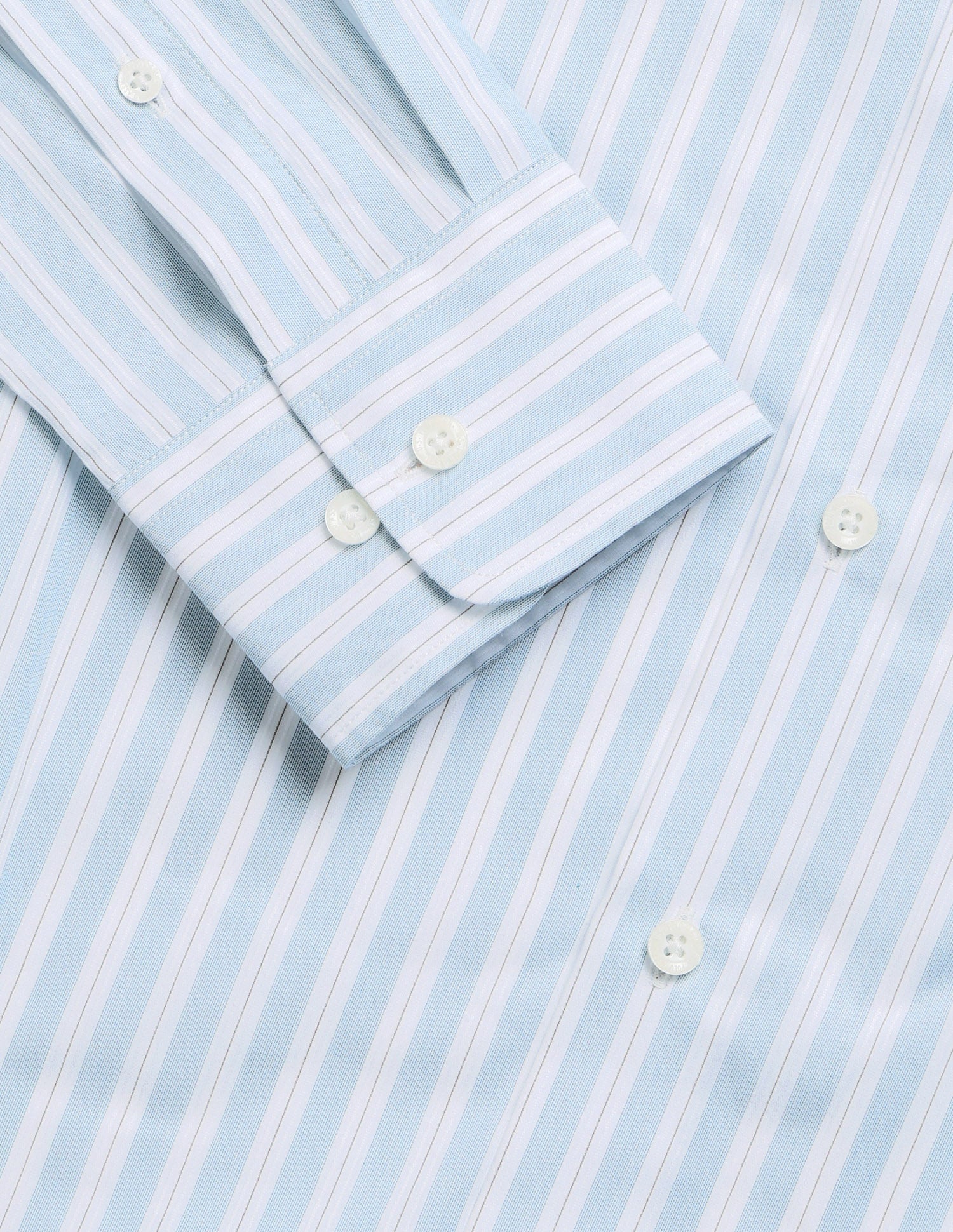 Vertical Striped Dobby Shirt Teal - U.S. Polo Assn. India | Large