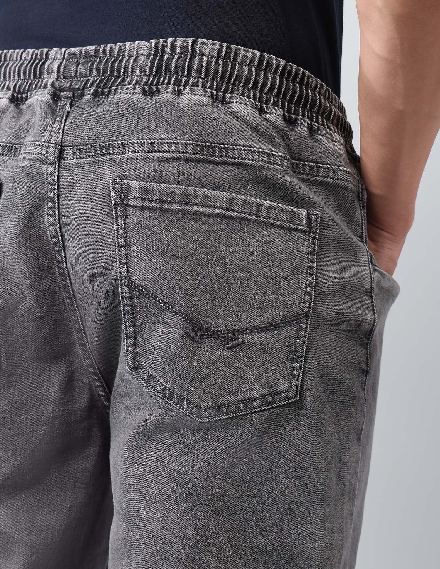 Jogger Regular Fit Grey Jeans Grey - U.S. Polo Assn. India | Large