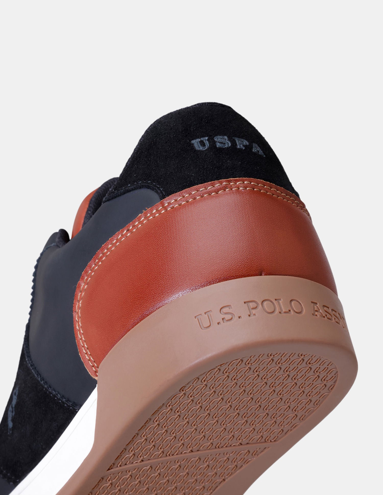 Men Jonny Smart Casuals Sneakers Black - U.S. POLO ASSN. | Large