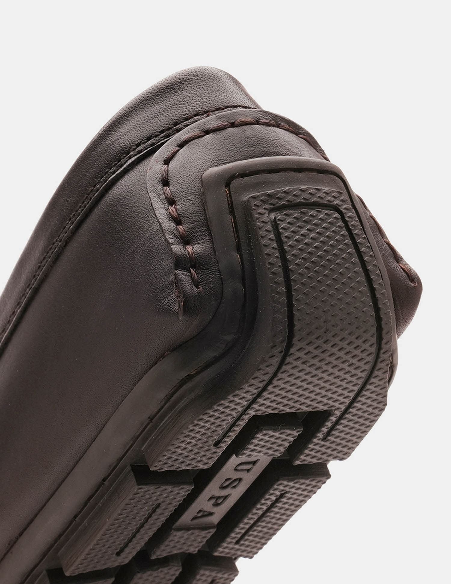 Men Astian Slip On Drivers Brown - U.S. Polo Assn. India | Large