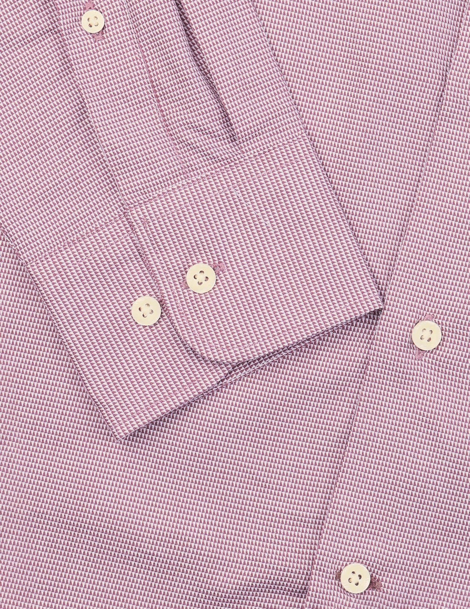 Textured Tailored Fit Shirt Pink - U.S. Polo Assn. India | Large