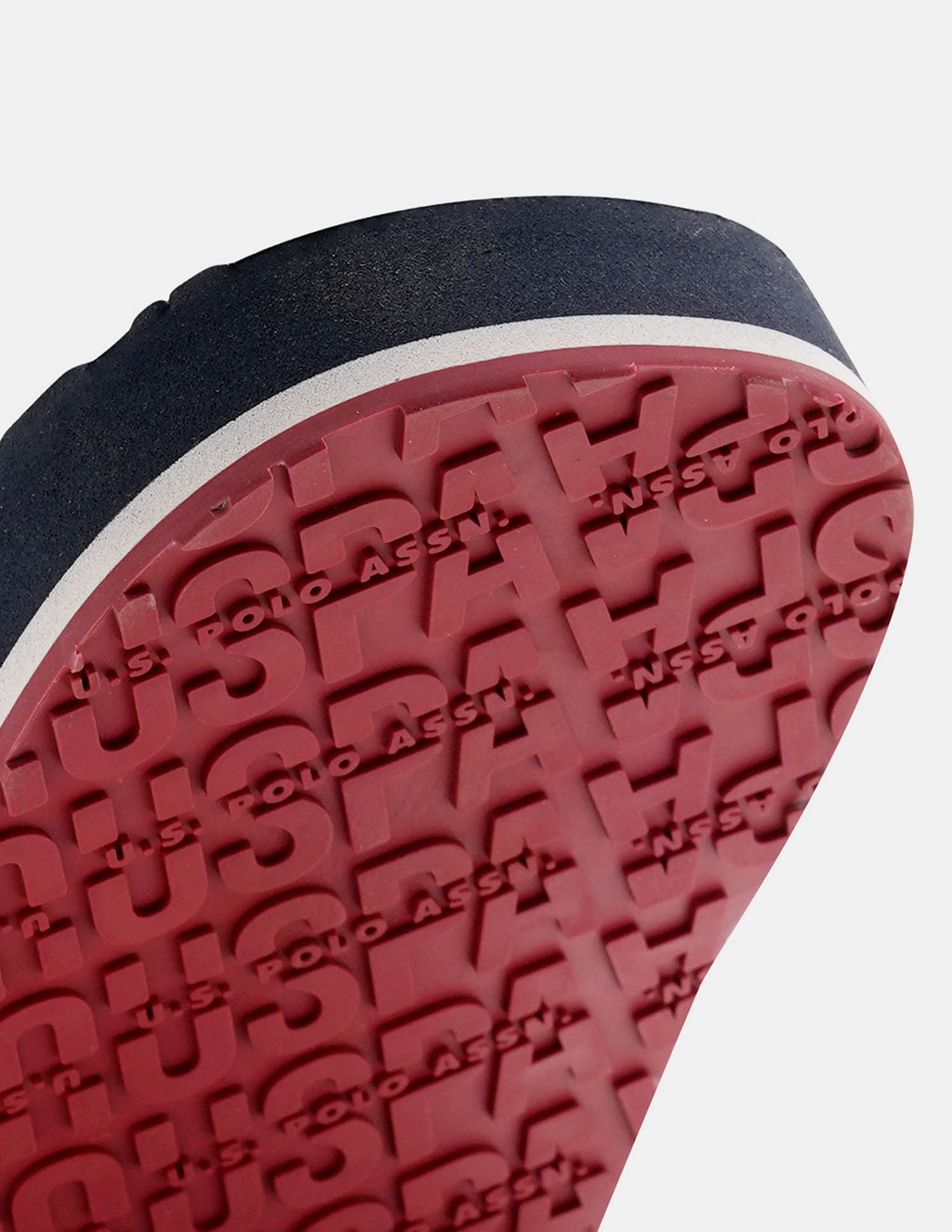 Men Rodri Brand Printed Flip Flops Navy - U.S. POLO ASSN. | Large