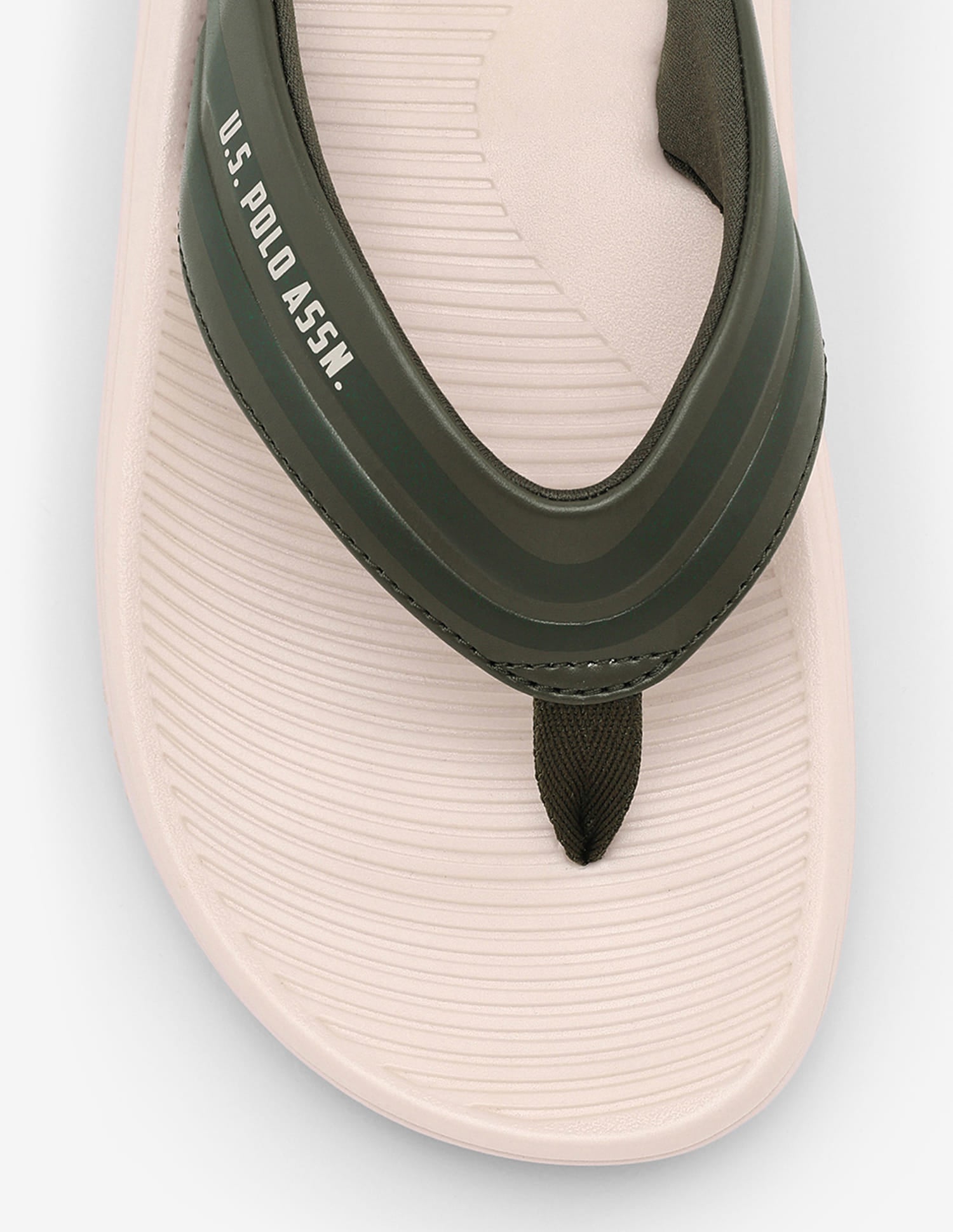 Broad Strap Celtic Flip Flops Olive - U.S. Polo Assn. India | Large