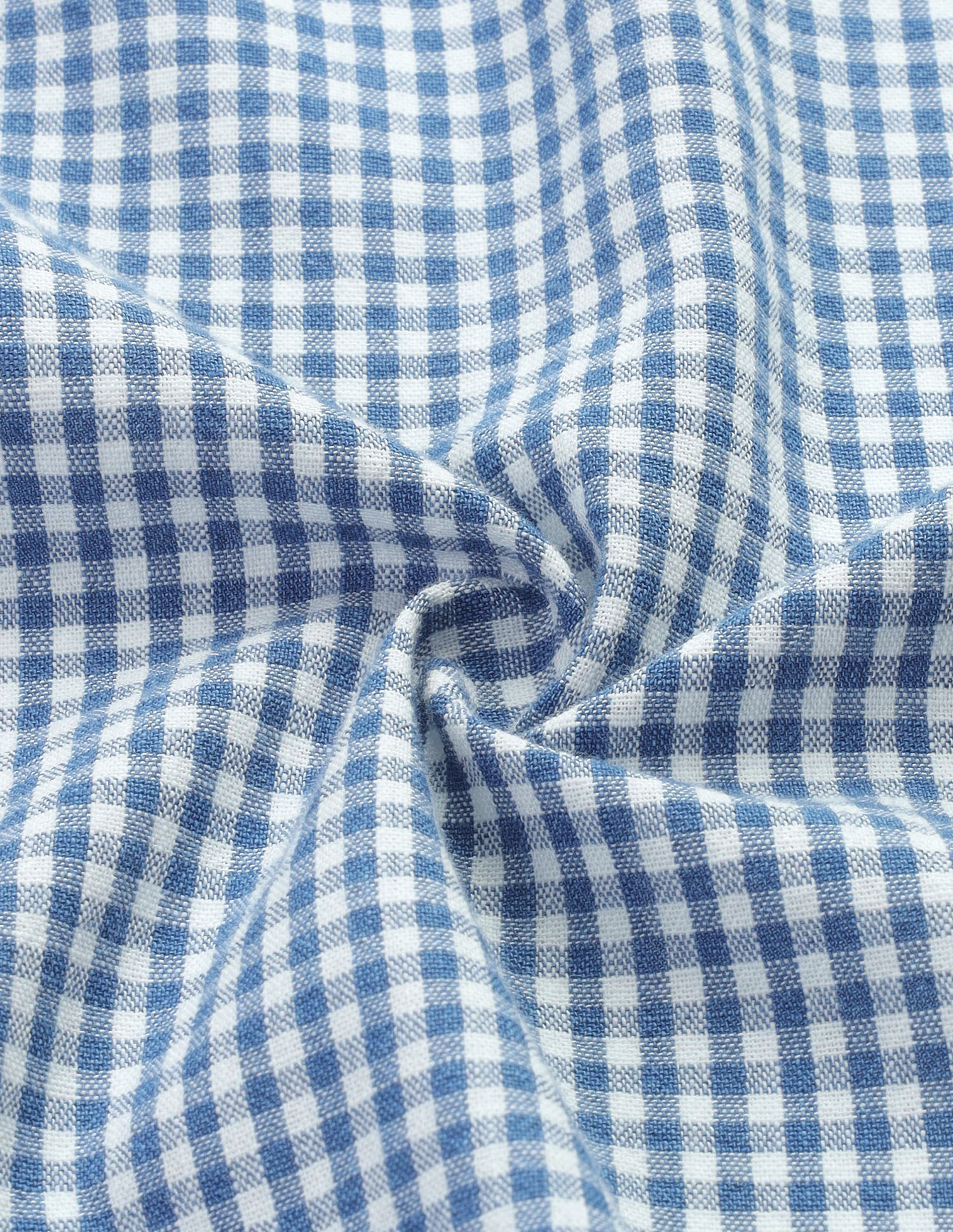 Gingham Checked Regular Fit Shirt Indigo - U.S. Polo Assn. India | Large