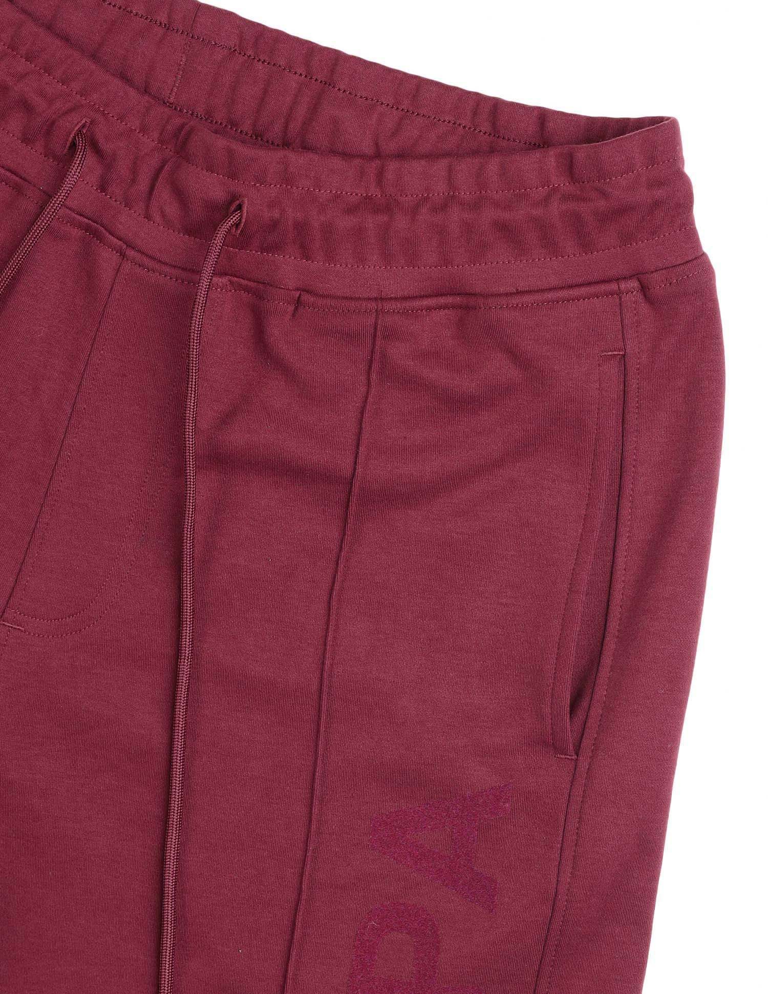 Brand Appliqued OES06 Lounge Shorts - Pack Of 1 Oxblood Red - U.S. POLO ASSN. | Large