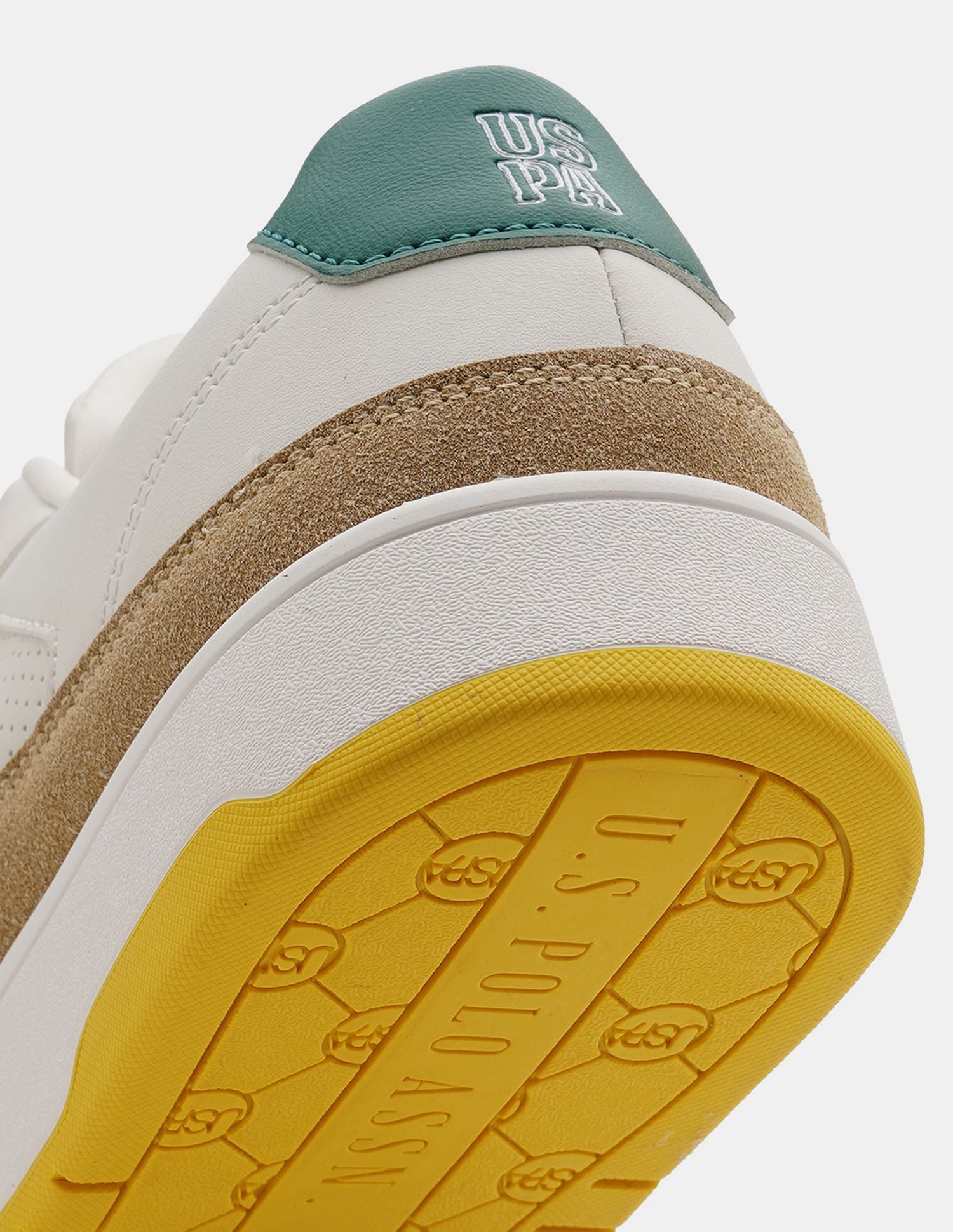 Men Simon Colour Blocked Sneakers Off White - U.S. POLO ASSN. | Large