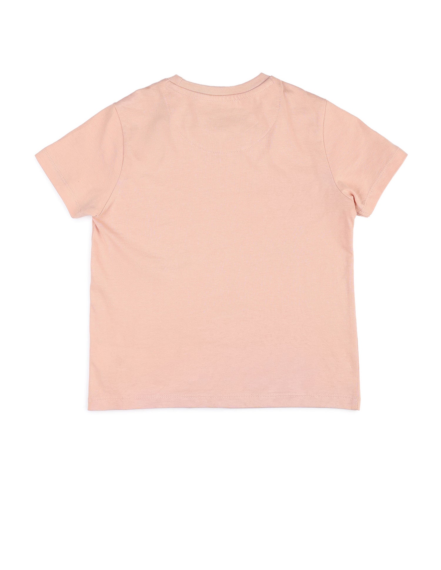 Boys Regular Fit Brand Printed T-Shirt Pink - U.S. POLO ASSN. | Large