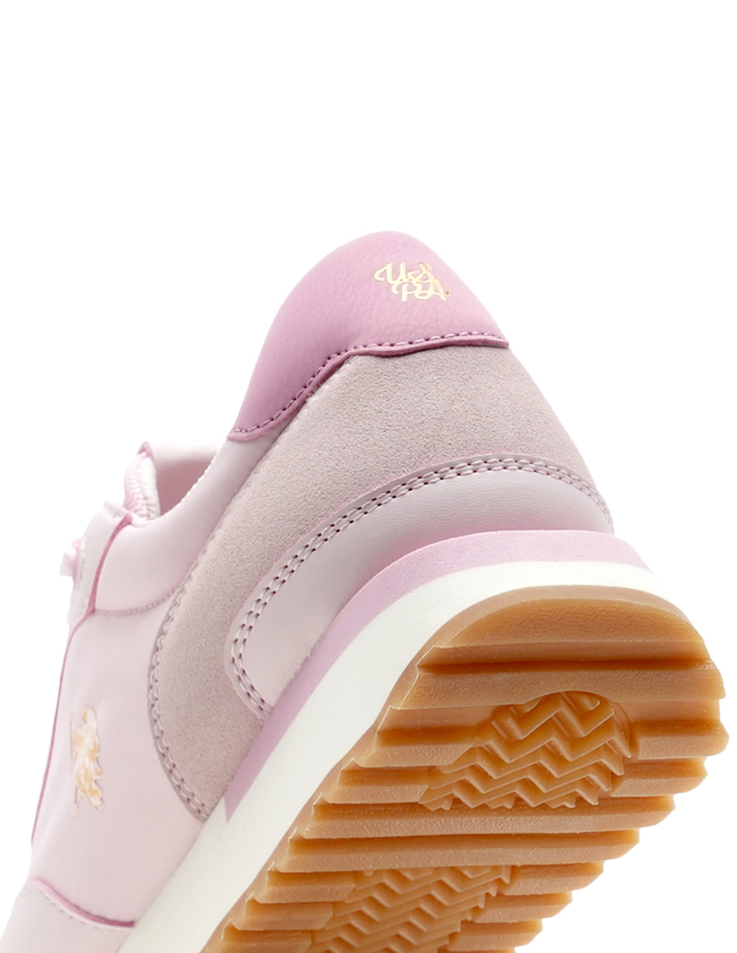 Women Cleo Suede Sneakers Pink - U.S. Polo Assn. India | Large